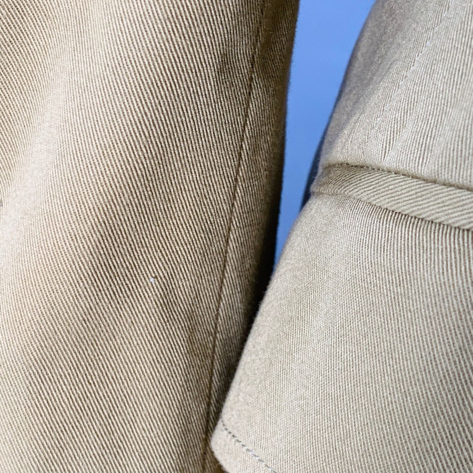 Dolce & Gabbana Size 6 Khaki Cotton Twill Fitted Button Up Jacket Blazer Size M / US 6-8 / IT 42-44 - 6 Thumbnail