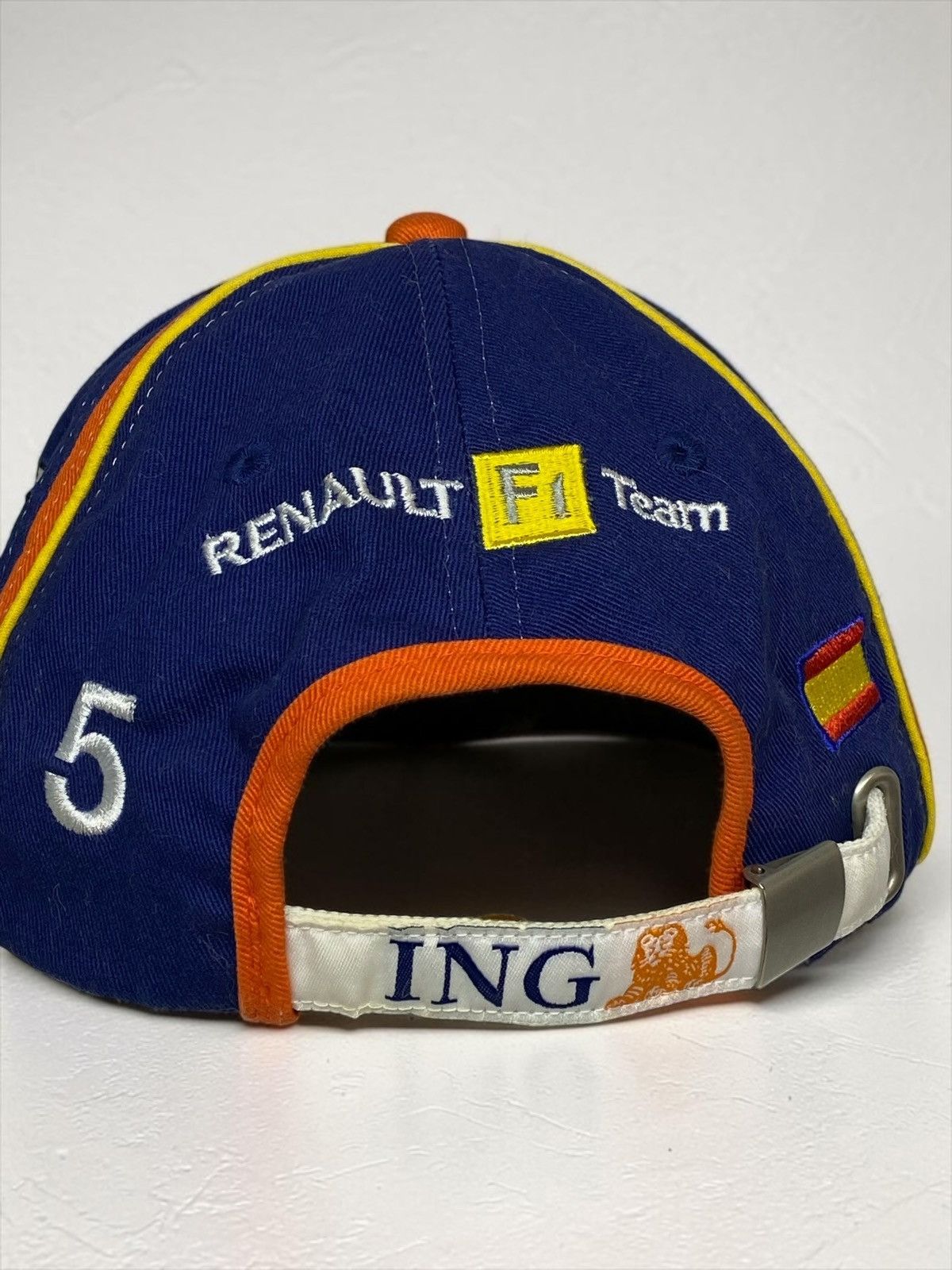 Other 2005 Vintage Fernando Alonso Renault F1 Racing Team Cap Size ONE SIZE - 7 Thumbnail