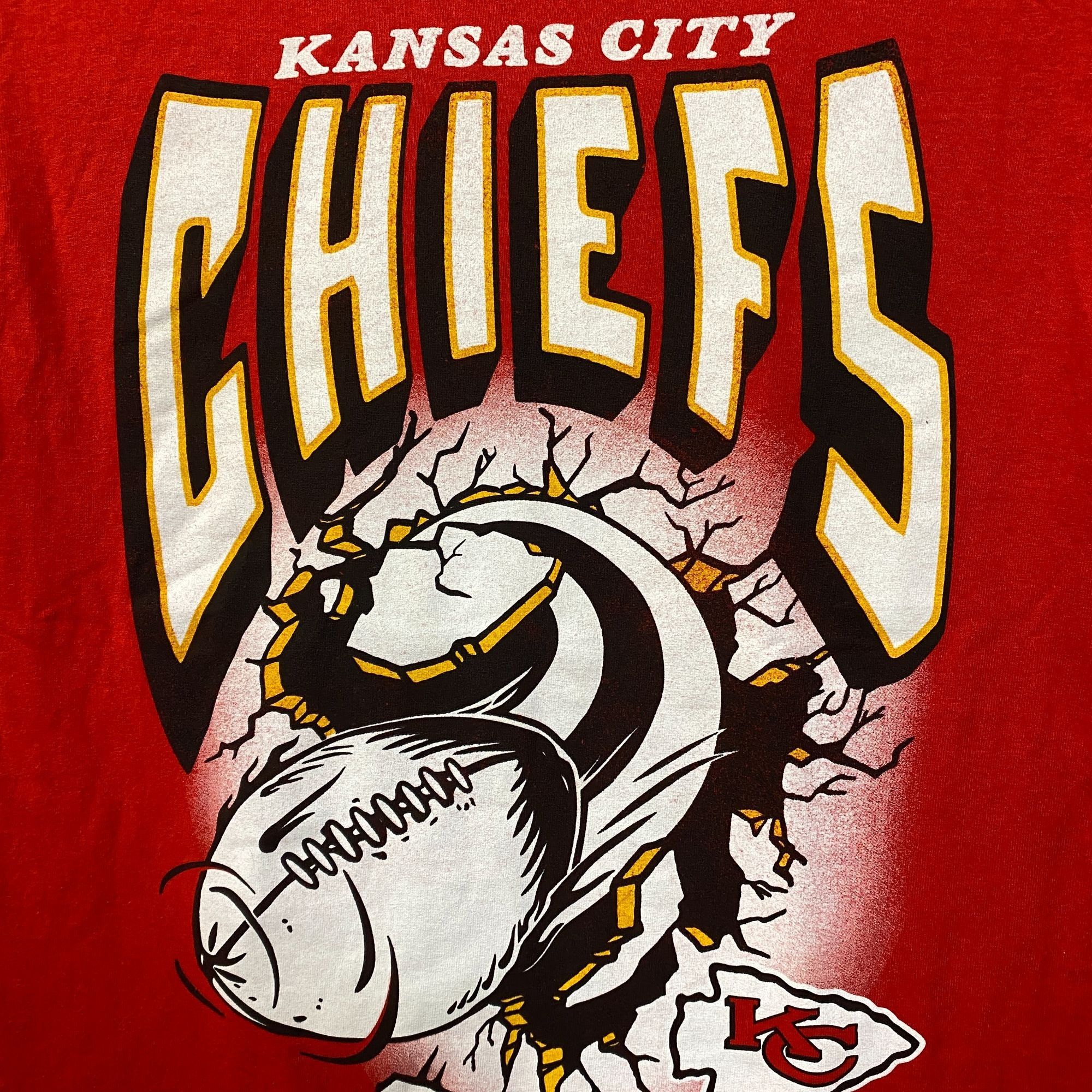 Junk Food Junk Food NFL Kansas City Chiefs Break Through T-Shirt XS Size US XS / EU 42 / 0 - 2 Thumbnail