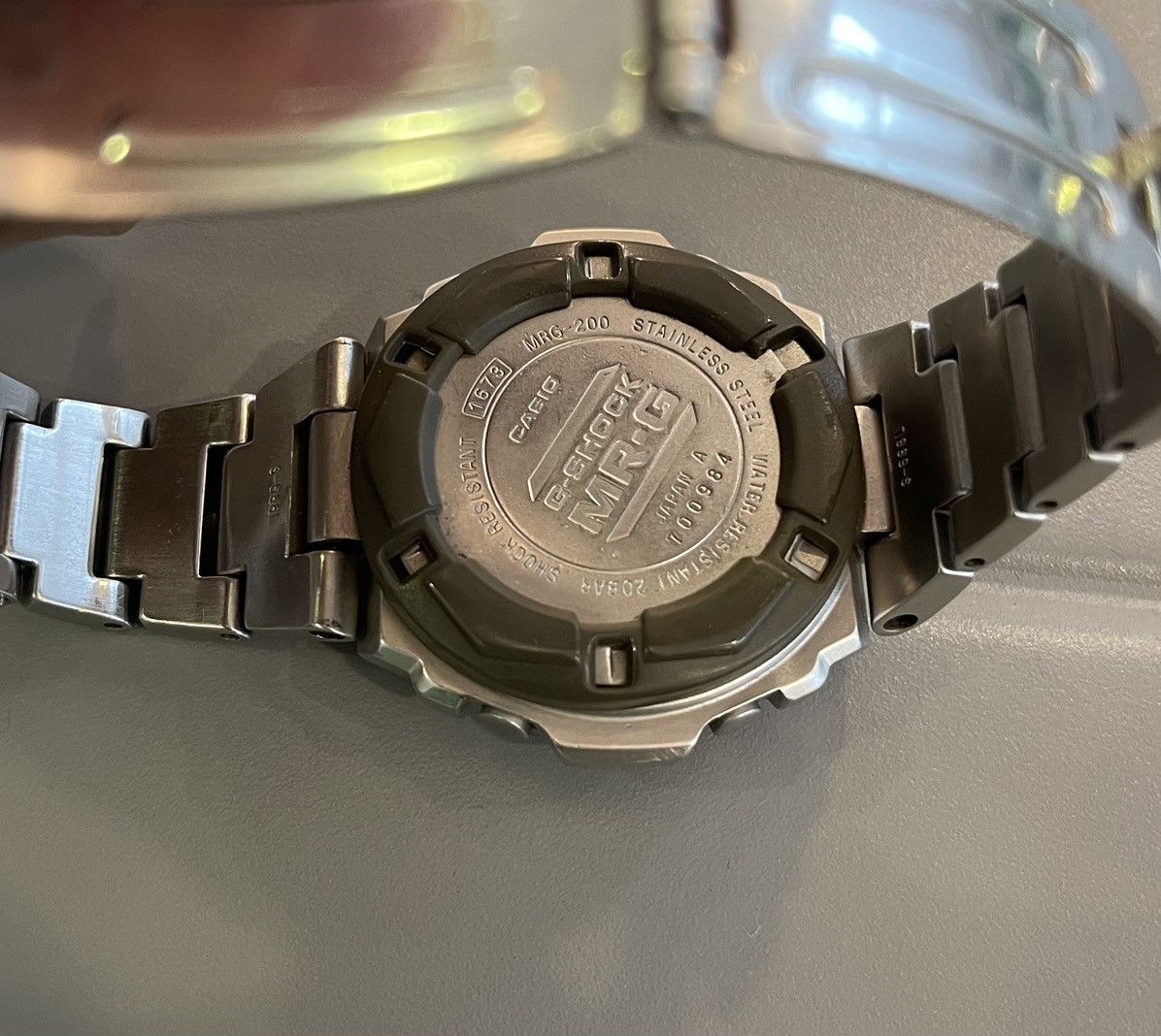 G Shock × Supreme × The North Face Vintage Japan Gshock MR-G Digital G shock MRG-200 Vtg Size ONE SIZE - 4 Thumbnail