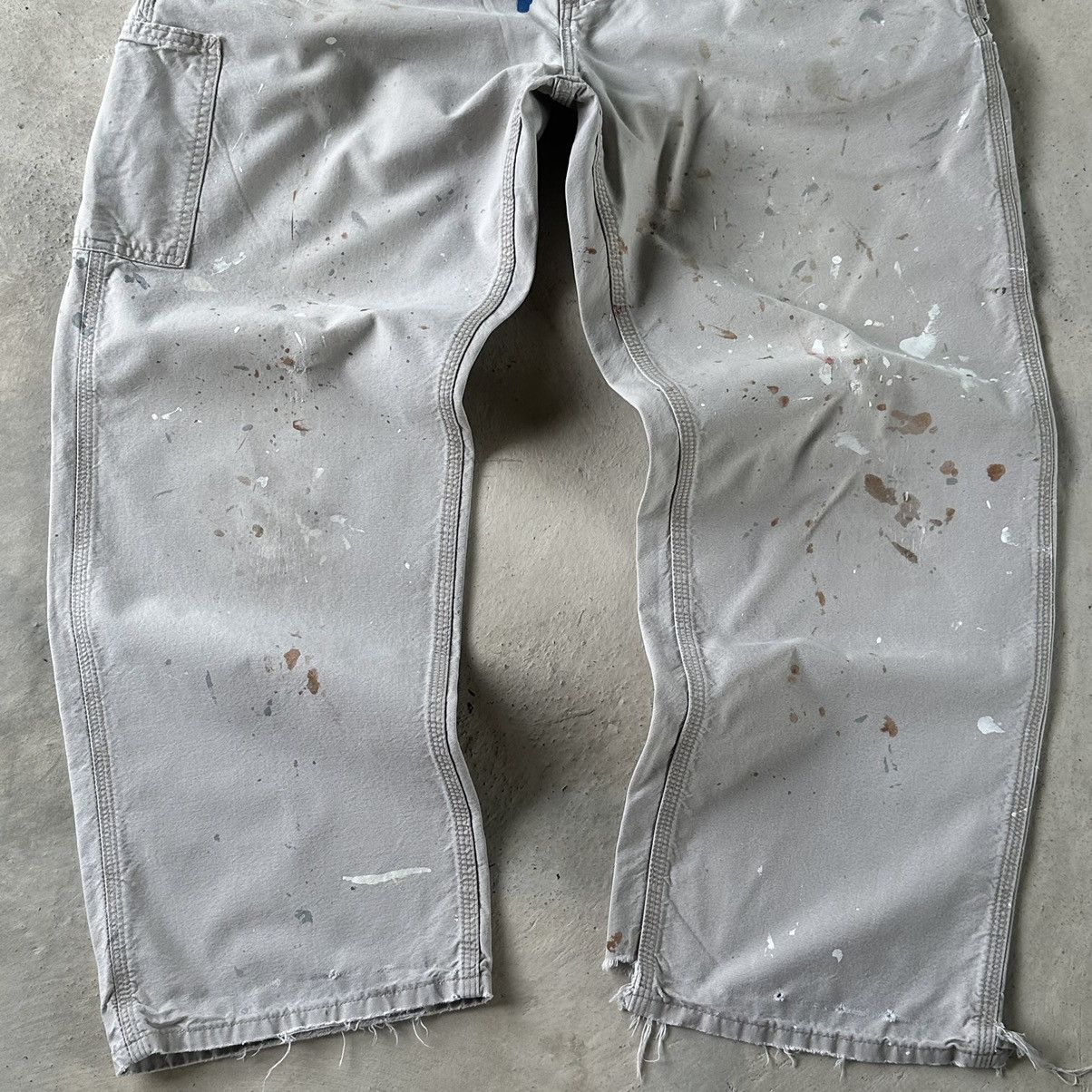 Carhartt (35x29) DISTRESSED CARHARTT CARPENTER PANTS Size US 35 - 3 Thumbnail