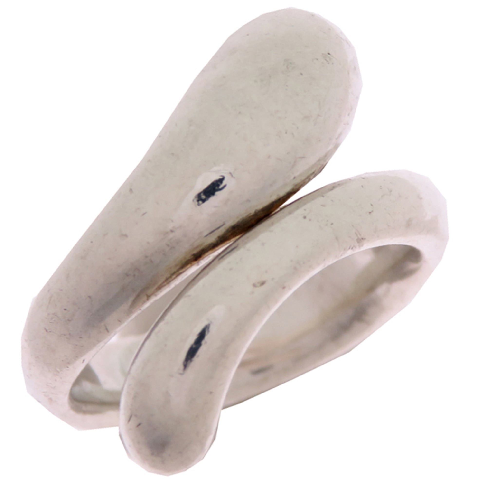 Tiffany & Co. Tiffany & Co. SV925 Elongated Teardrop Ring for Women (Silver 925) Size ONE SIZE - 1 Thumbnail