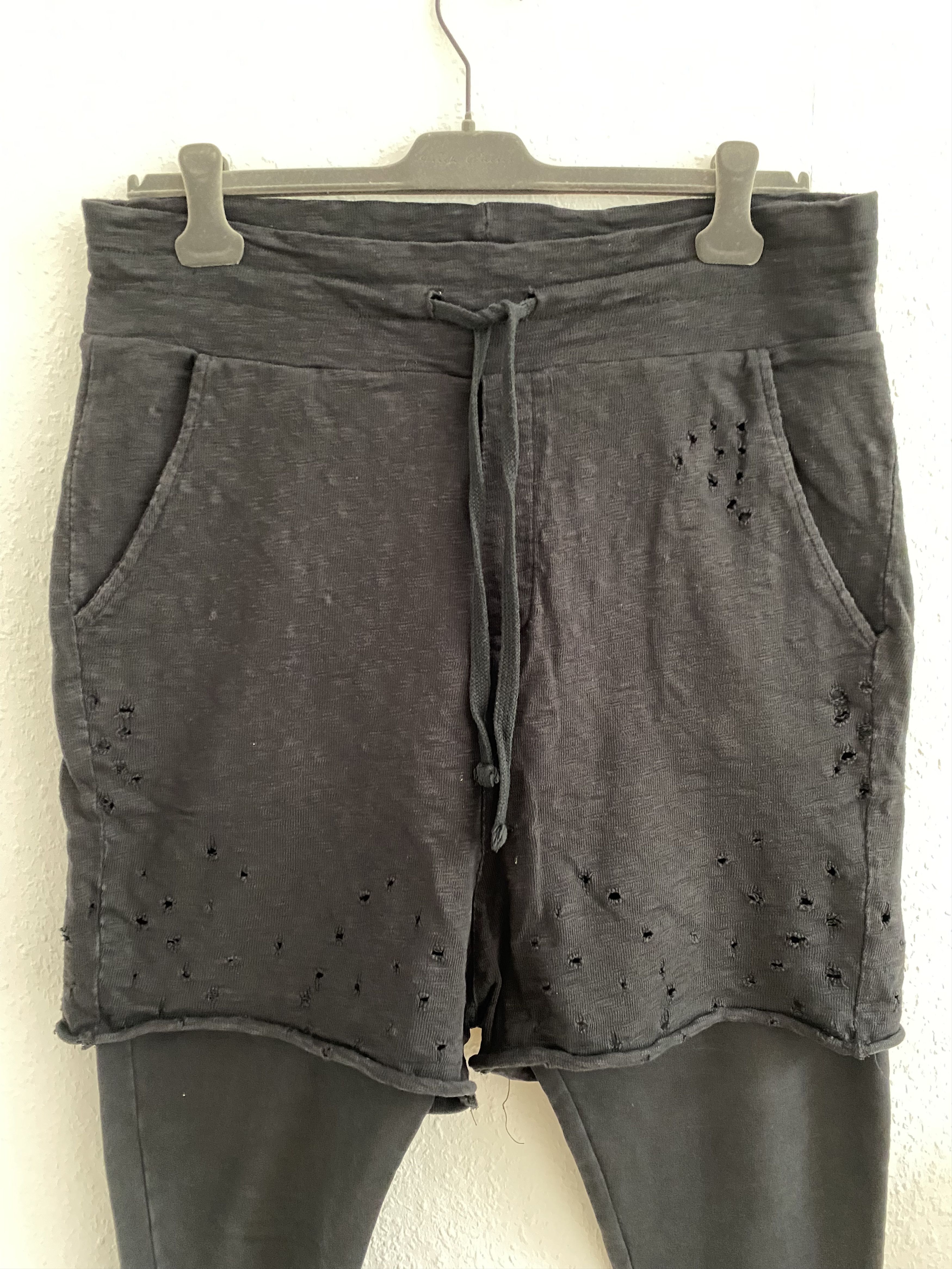 Thom Krom Black Double Sweatpants Size US 34 / EU 50 - 3 Thumbnail