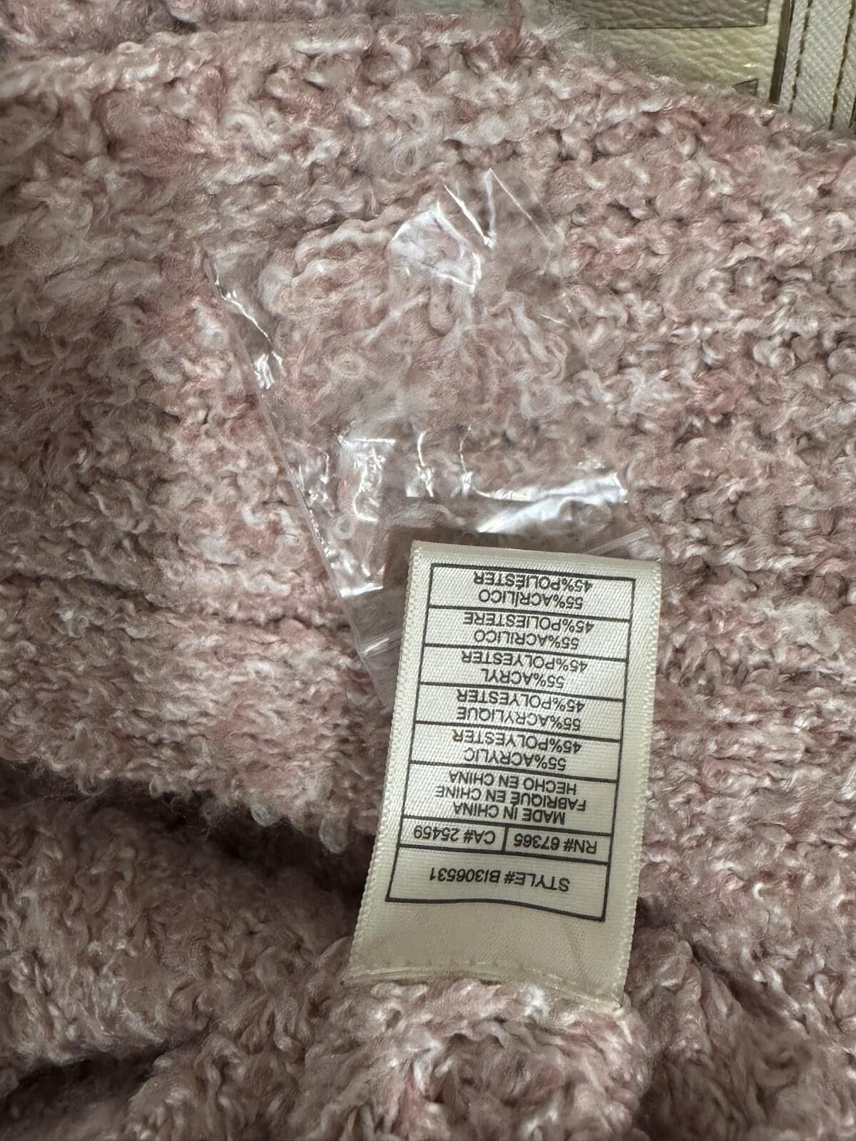 Other BB Dakota Soft Stretchy Slouchy Coffee Date Mauve Knitted Cardigan Size L Size L / US 10 / IT 46 - 9 Thumbnail