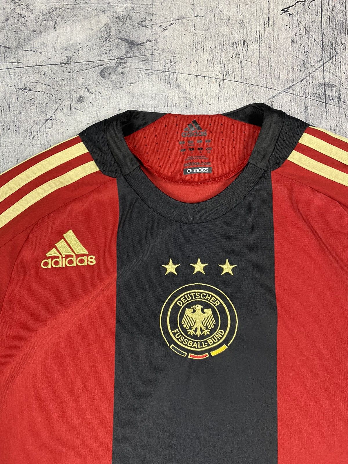 Adidas × Vintage Vintage Adidas Germany 2007-2008 Soccer Jersey Size US S / EU 44-46 / 1 - 5 Thumbnail