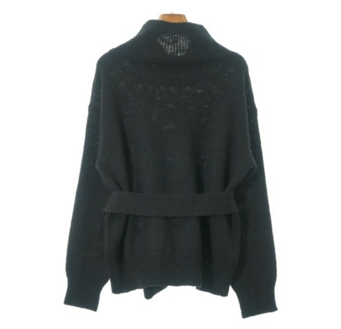 Dries Van Noten DRIES VAN NOTEN Wool Knit Belt Trimmed Top Size S / US 4 / IT 40 - 2 Thumbnail