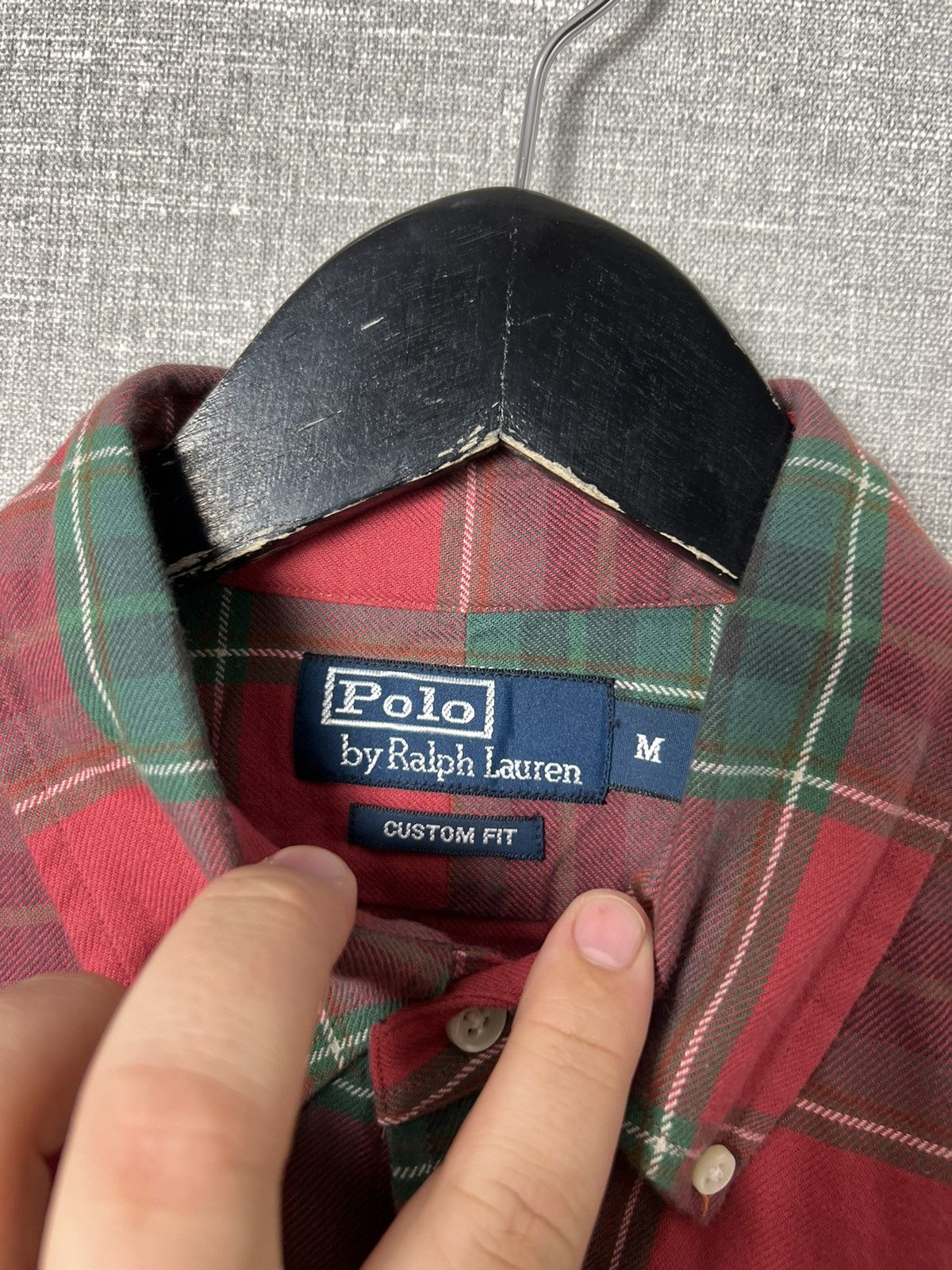 Flannel × Polo Ralph Lauren × Vintage Polo Ralph Lauren American Plaid Checkered Flannel Shirt Size US M / EU 48-50 / 2 - 6 Thumbnail