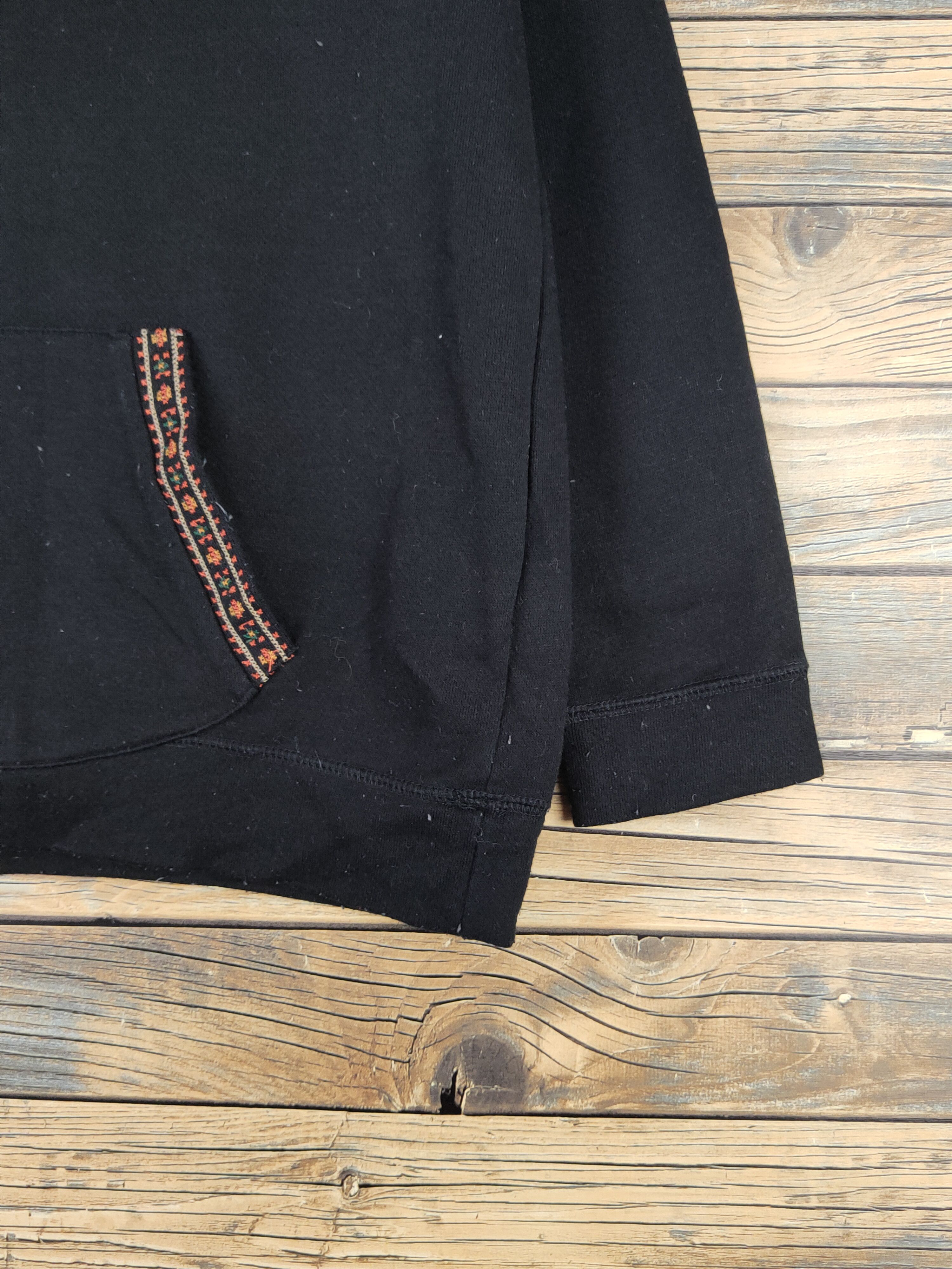 Japanese Brand DL Heart Market Black Hoodie Sweatshirts #2014 Size M / US 6-8 / IT 42-44 - 6 Thumbnail