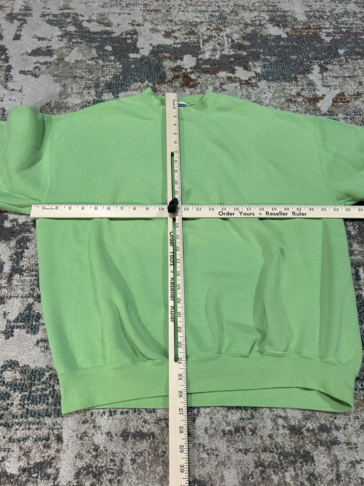 Vintage 1990s Lee Heavyweight Blank Crewneck Sweatshirt Size US XL / EU 56 / 4 - 4 Thumbnail