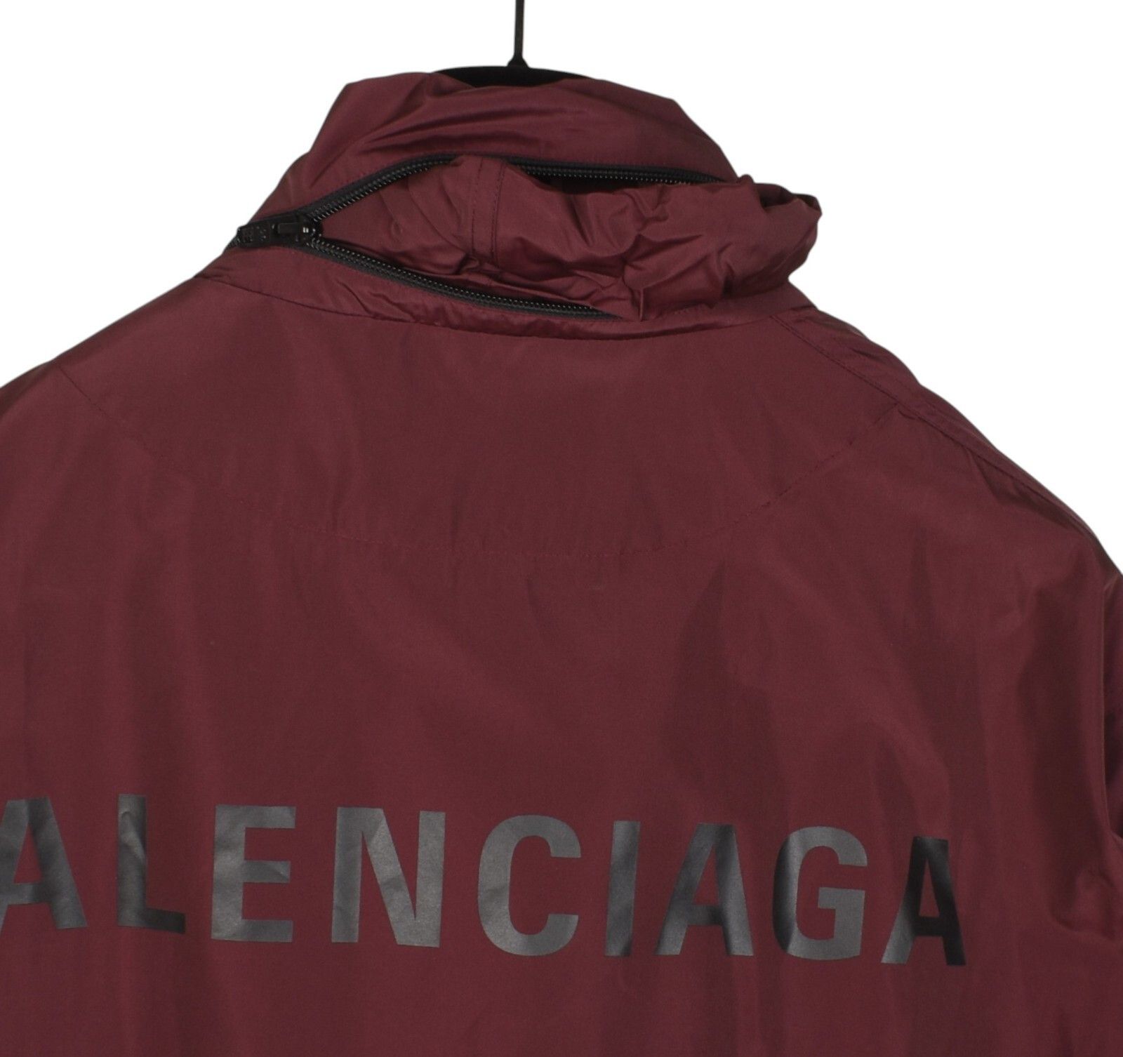 Balenciaga New Balenciaga Men Jacket Hidden Hoodie, 44/XL, S1430 Size US XL / EU 56 / 4 - 6 Thumbnail