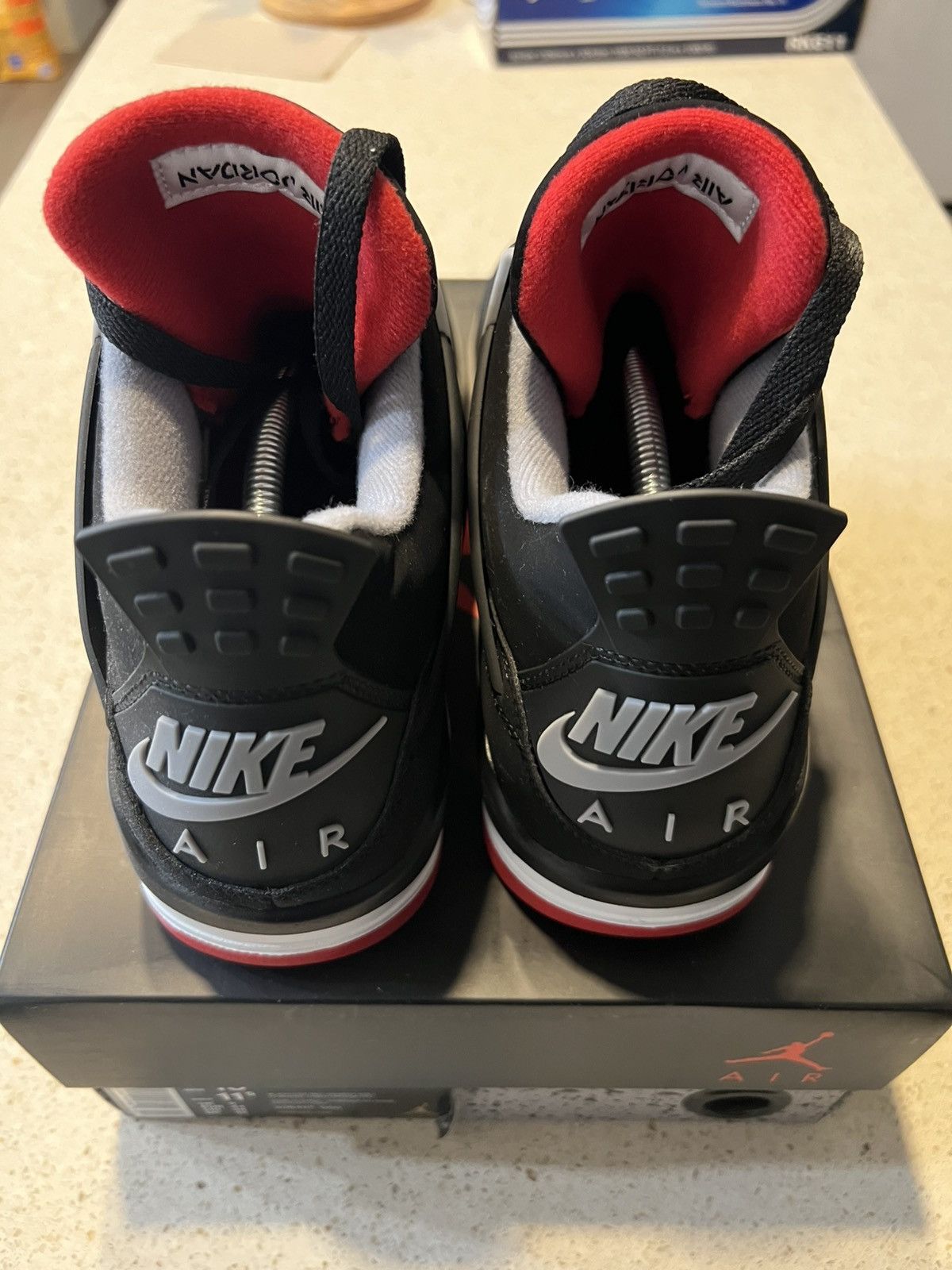 Jordan Brand Bred 4s (2019) Size US 10 / EU 43 - 3 Thumbnail