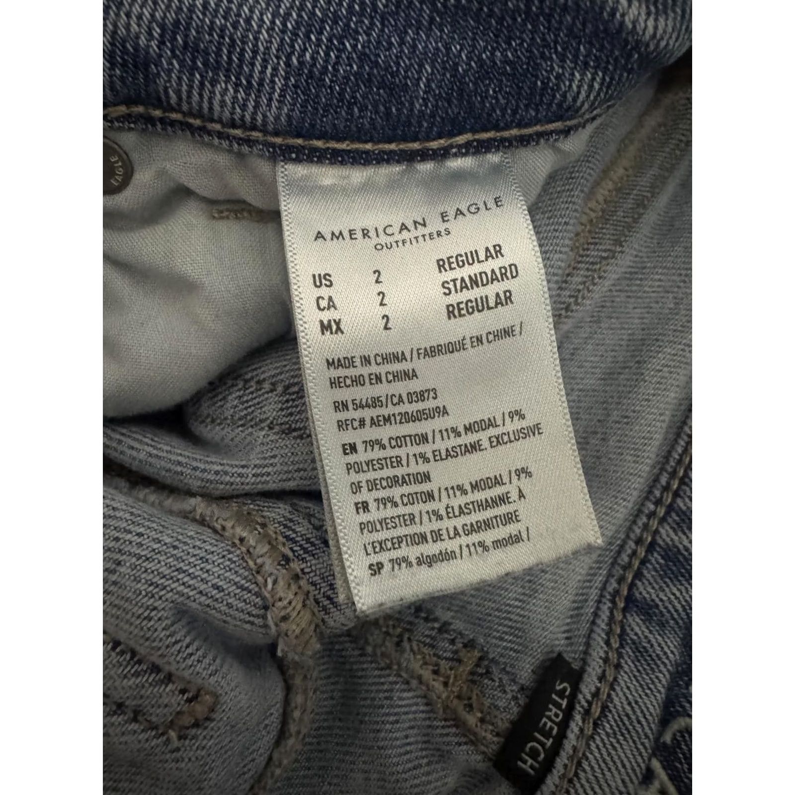 Vintage American Eagle Jeans Shirt? Size 42" / US 20 - 3 Thumbnail