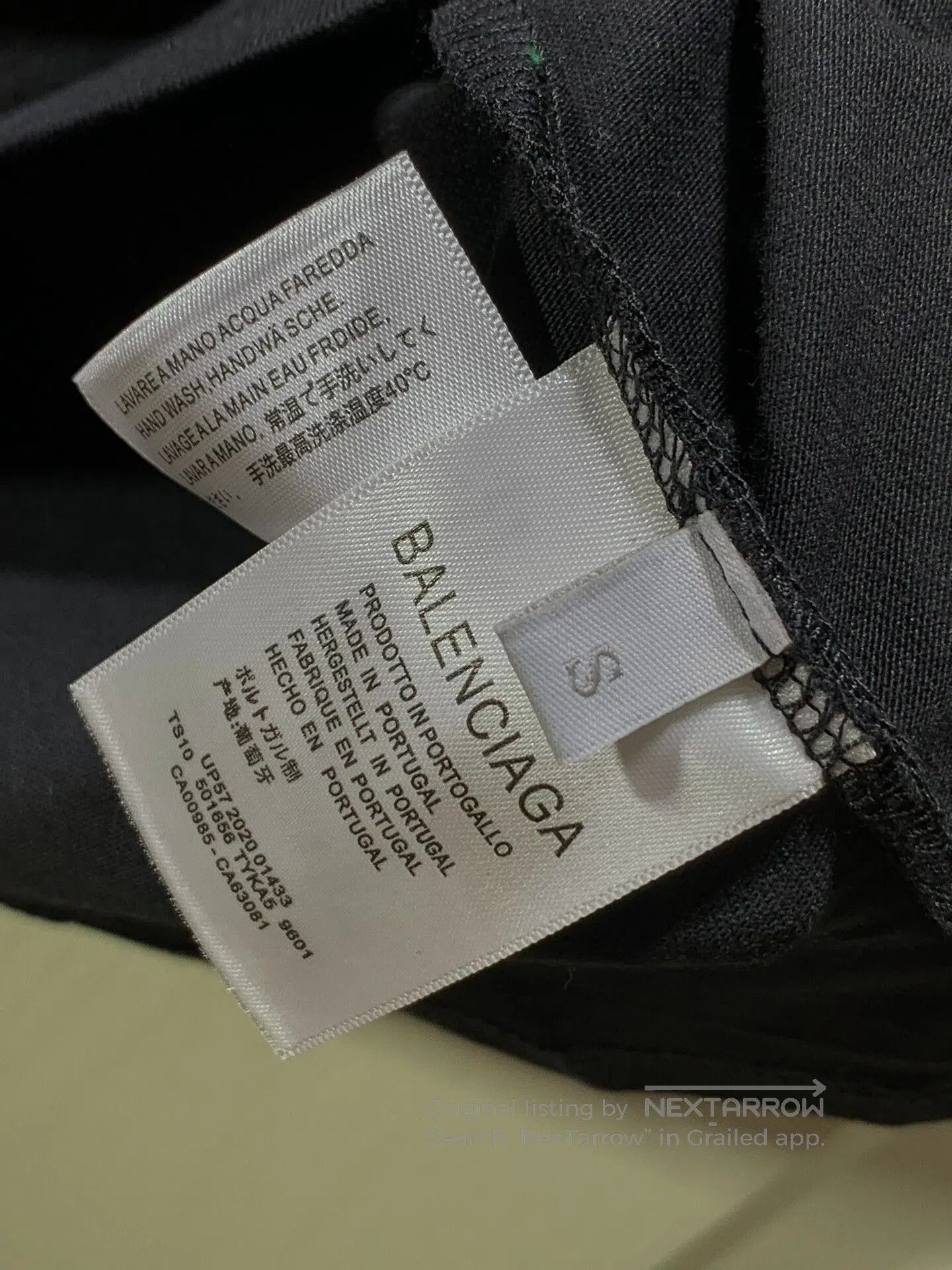 Balenciaga Balenciaga Men's Summer Crewneck T. Size US S / EU 44-46 / 1 - 8 Thumbnail