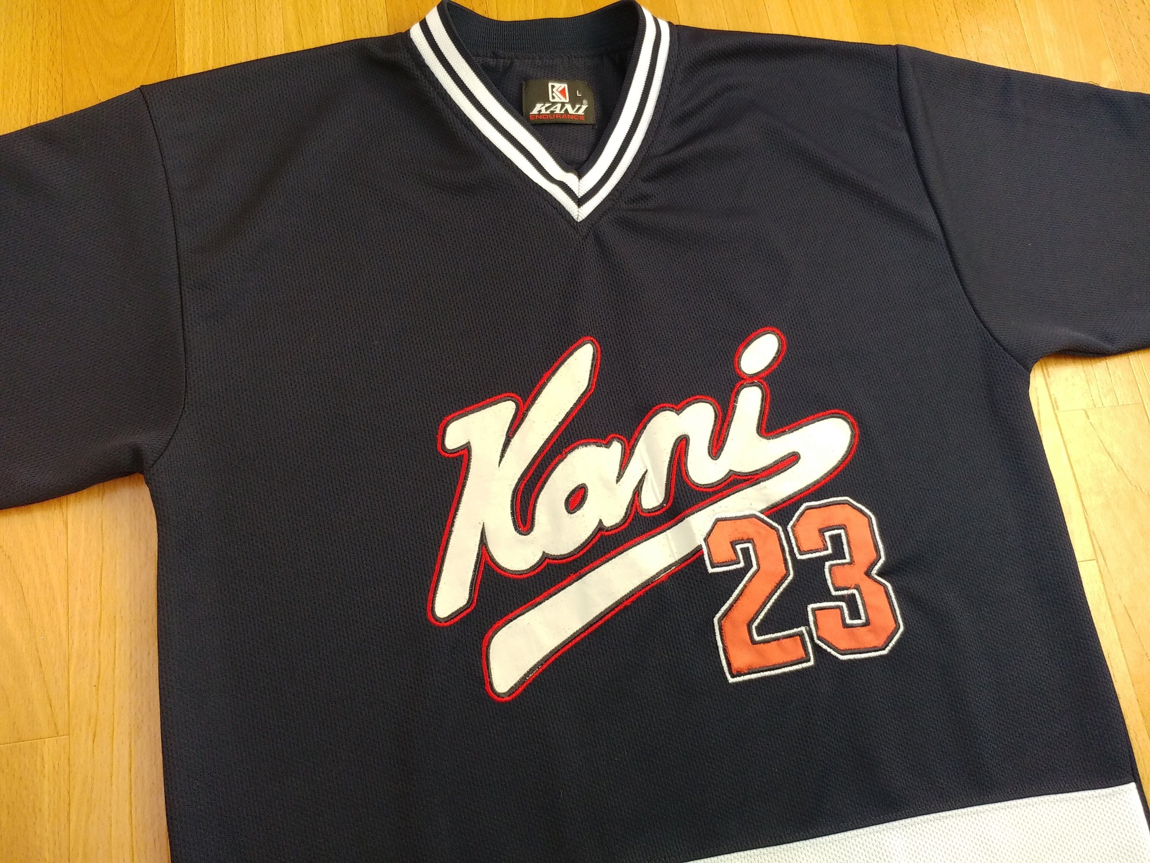 Karl Kani KARL KANI jersey, Kani Endurance, vintage hip hop t-shirt XL Size US XL / EU 56 / 4 - 4 Thumbnail