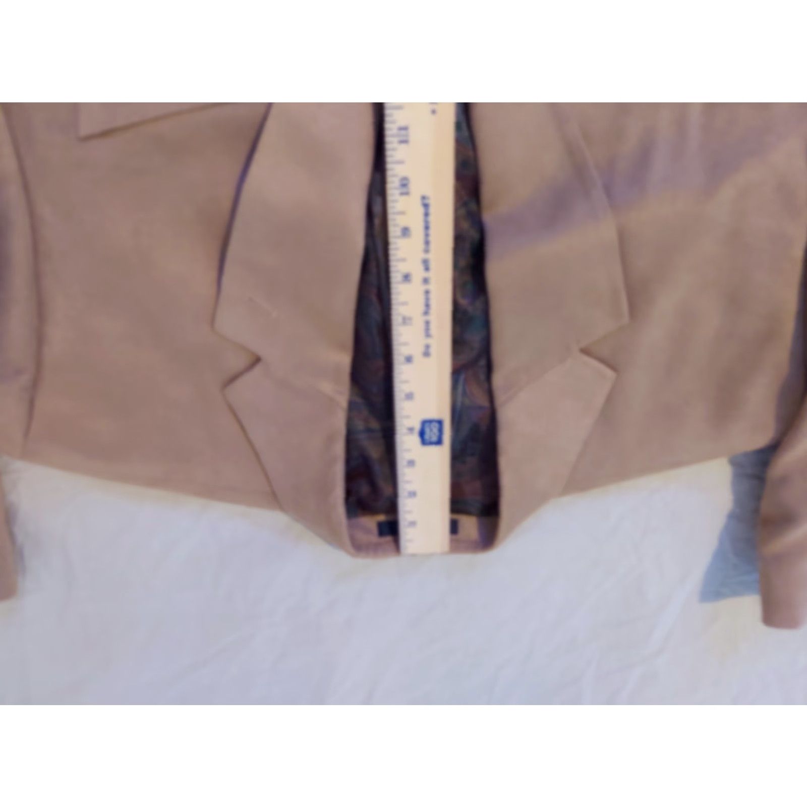 Polo Ralph Lauren Polo Ralph Lauren Blazer 44R Mens Beige Cotton Solid Single-Breasted Notch Lapel Jacket Regular Size Mens Size US XXL / EU 58 / 5 - 5 Thumbnail