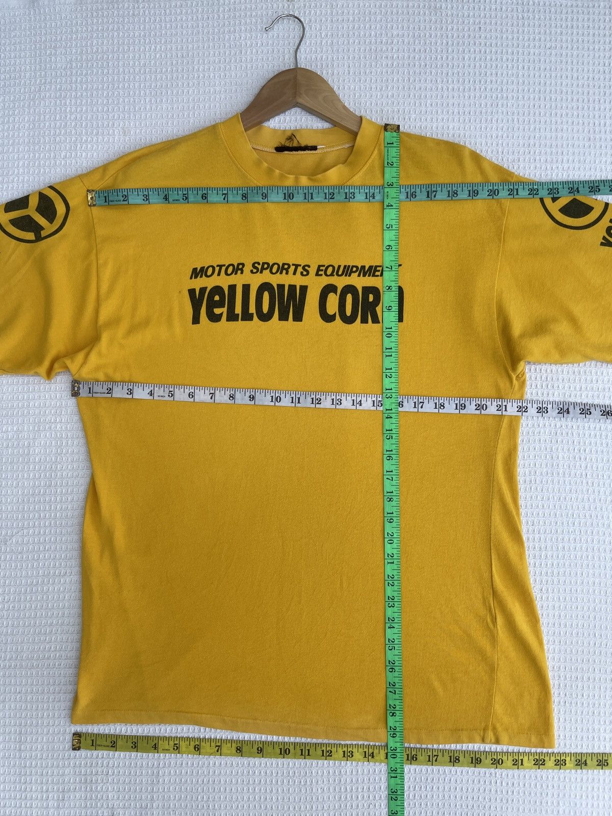 YELLOW CORN LastDrop🔥Rare🔥Vtg YELLOW CORN Motor Sports Equipment T-Shirt Size US L / EU 52-54 / 3 - 8 Thumbnail