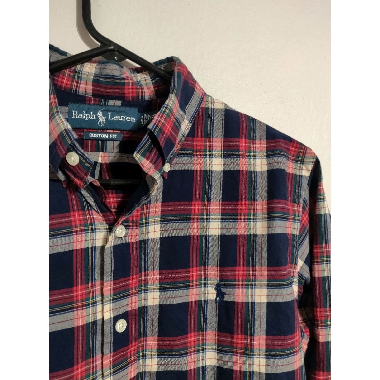 Polo Ralph Lauren Polo Ralph Lauren Shirt Men's S Multi-Color Plaid Button Up Casual Custom Fit Size US S / EU 44-46 / 1 - 2 Thumbnail