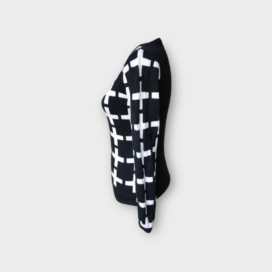 Merona Merona | Cross Print Pullover Sweater | Large Size L / US 10 / IT 46 - 7 Thumbnail