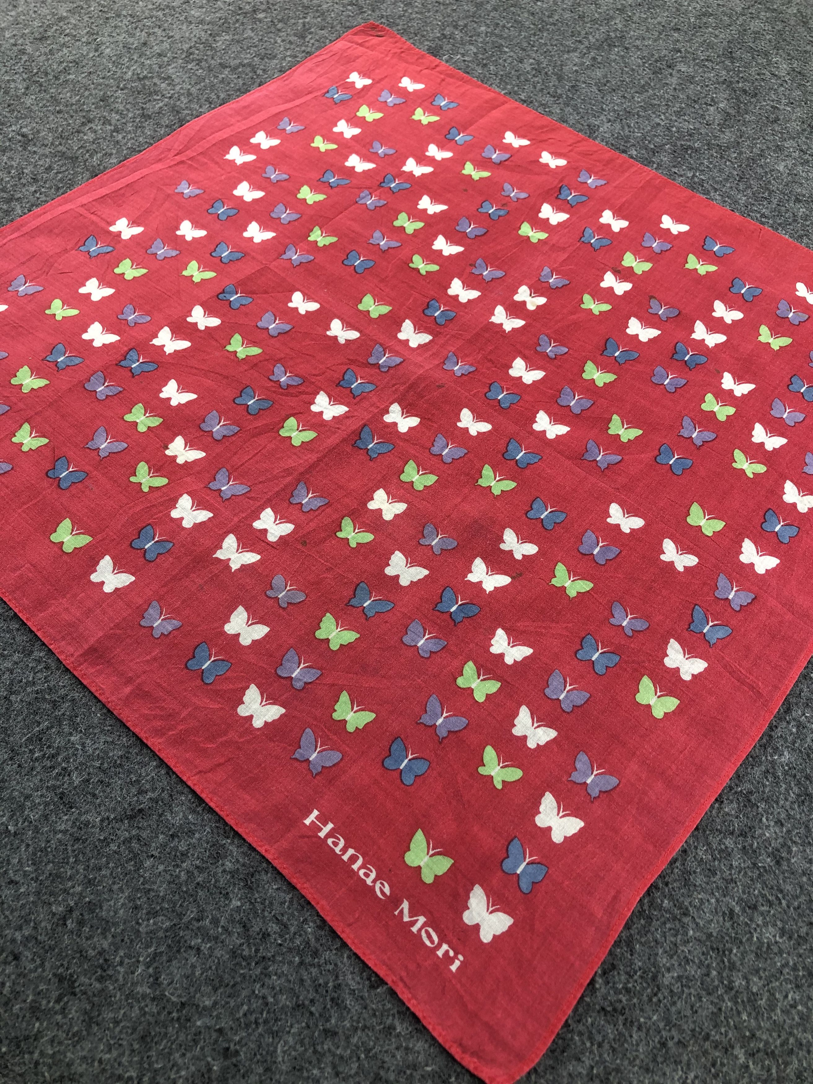 Hanae Mori × Japanese Brand × Vintage Hanae Mori Handkerchief / Bandana / Neckerchief Size ONE SIZE - 4 Thumbnail