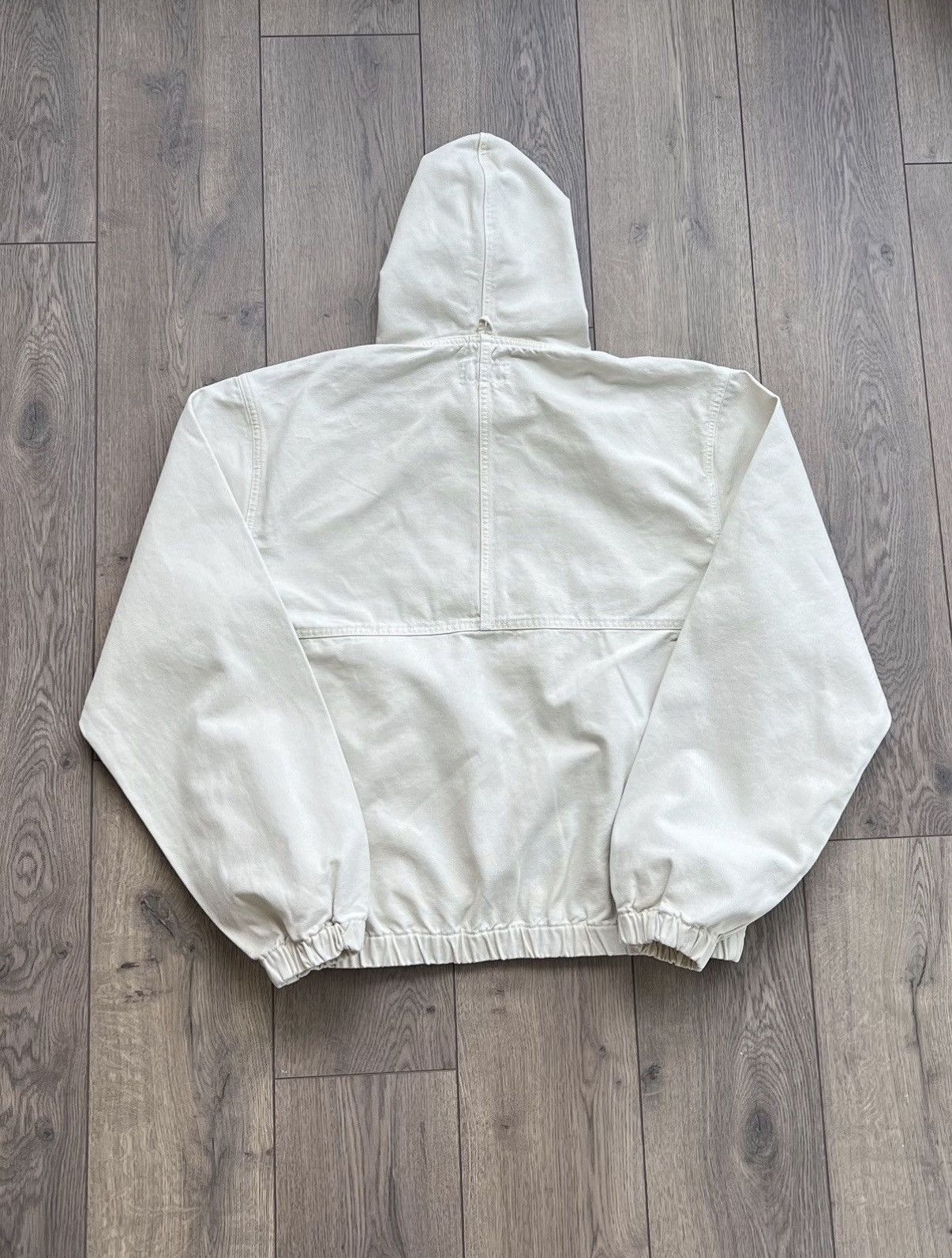 Stussy Stussy Unlined Canvas Work Jacket Vintage Natural XL Size US XL / EU 56 / 4 - 2 Thumbnail