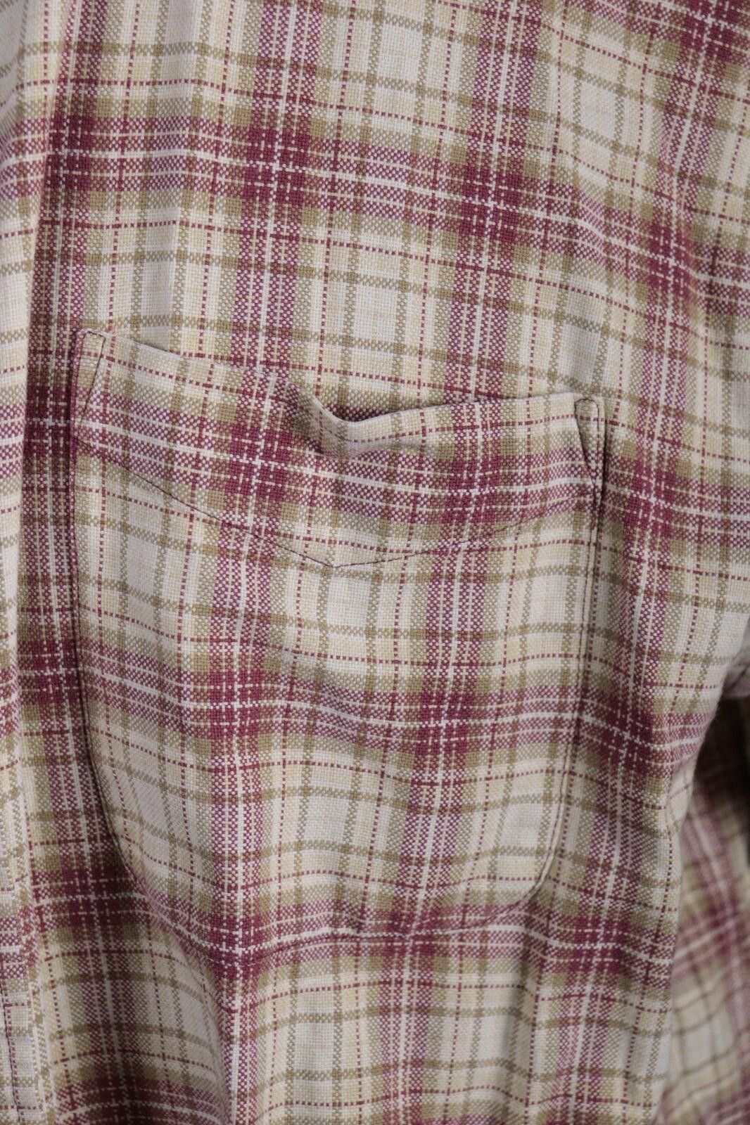 L.L. Bean L.L.Bean Vintage Check Flannel Oxoford Shirt Size XXL - TALL Size US M / EU 48-50 / 2 - 4 Thumbnail