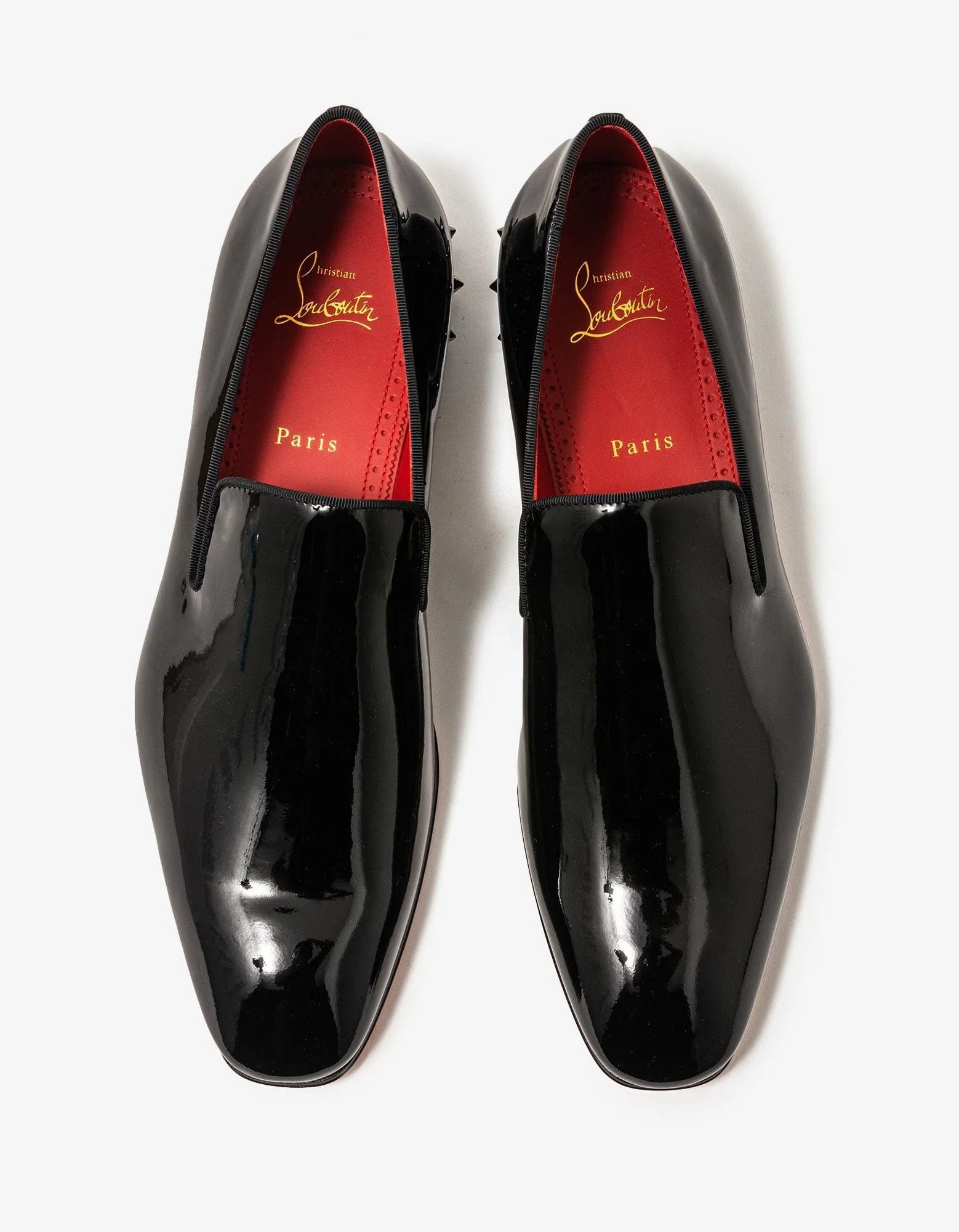 Christian Louboutin CHRISTIAN LOUBOUTIN Marquees black patent leather shoes 9 42 Size US 9 / EU 42 - 2 Thumbnail