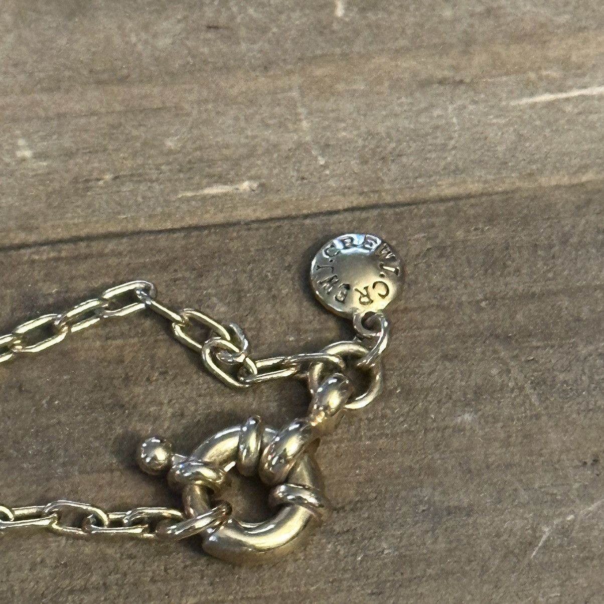 J.Crew J. Crew bezeled crystal chain necklace Size ONE SIZE - 4 Thumbnail