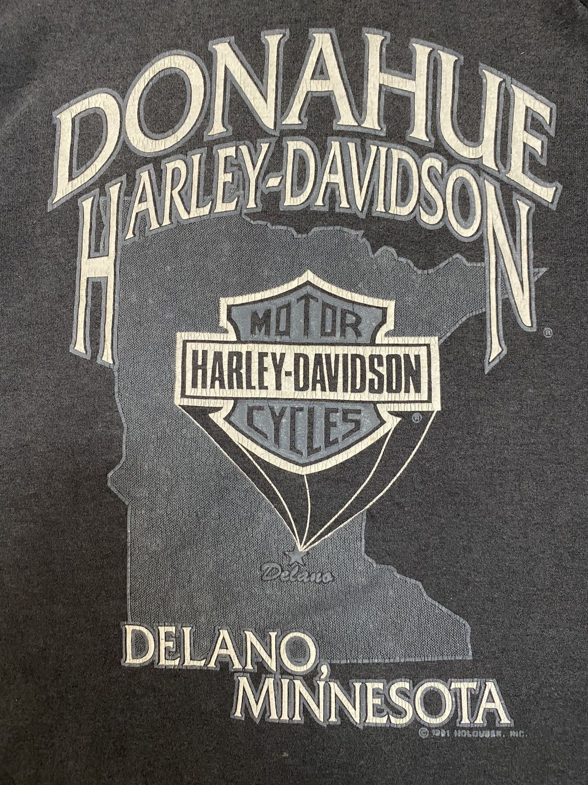 Harley Davidson Rare Vtg 1991 Harley Davidson Delano Minnesota Sweatshirt Size US L / EU 52-54 / 3 - 5 Thumbnail