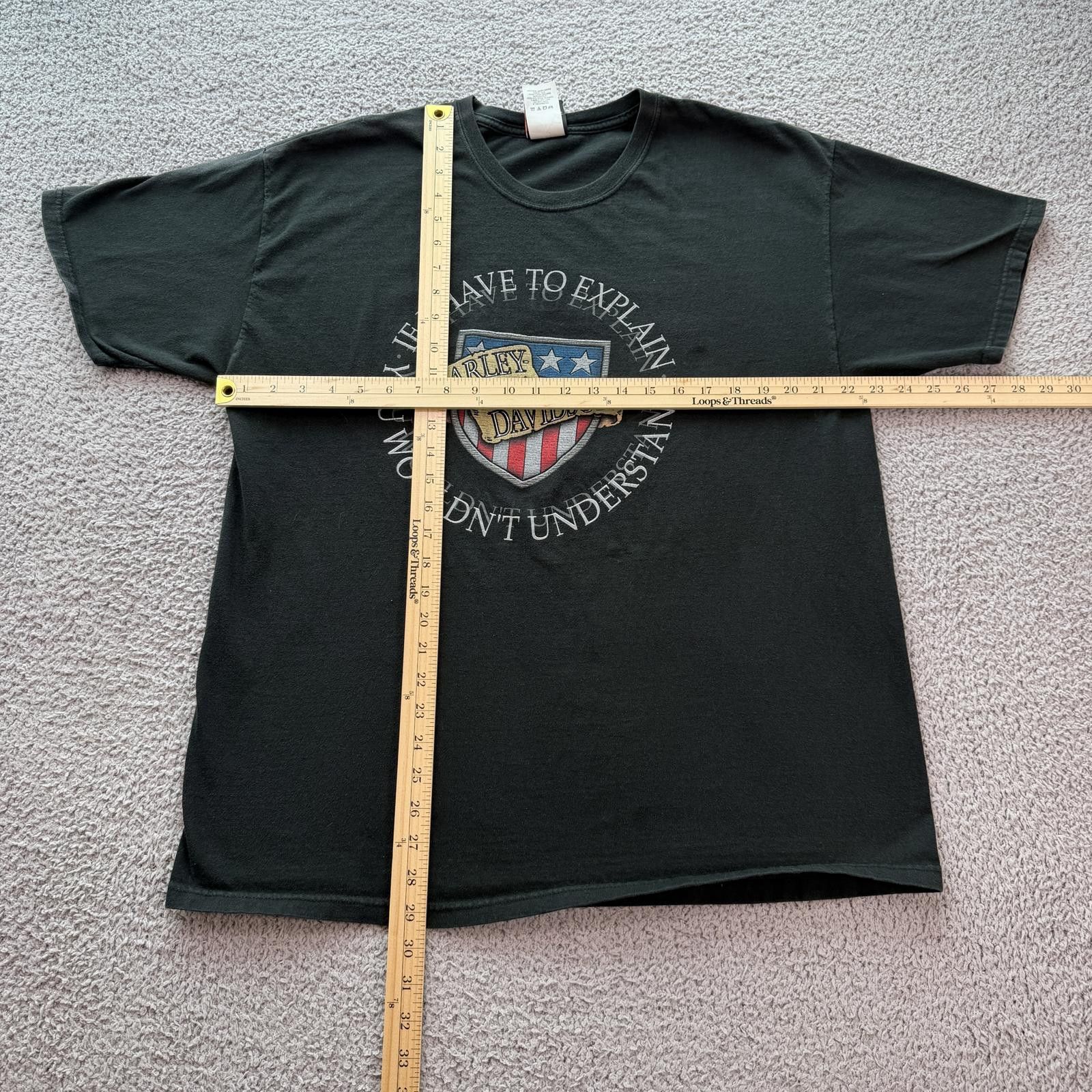 Harley Davidson Vintage 90 Harley Davidson Gettysburg Battlefield T Shirt XL Size US XL / EU 56 / 4 - 3 Thumbnail