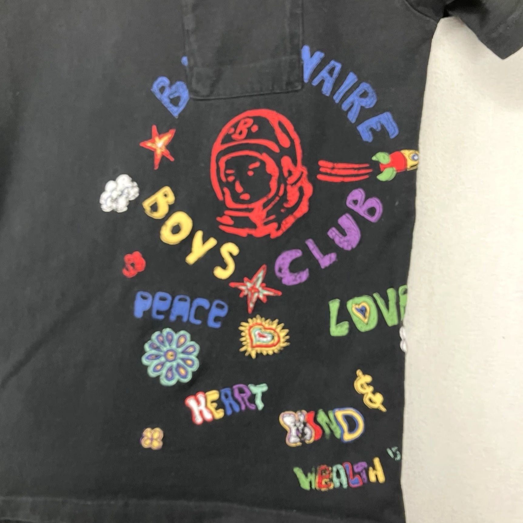 Billionaire Boys Club BILLIONAIRE BOYS CLUB Astronaut T-Shirt Black Graphic Short Sleeve Money Small Mens Size US S / EU 44-46 / 1 - 4 Thumbnail