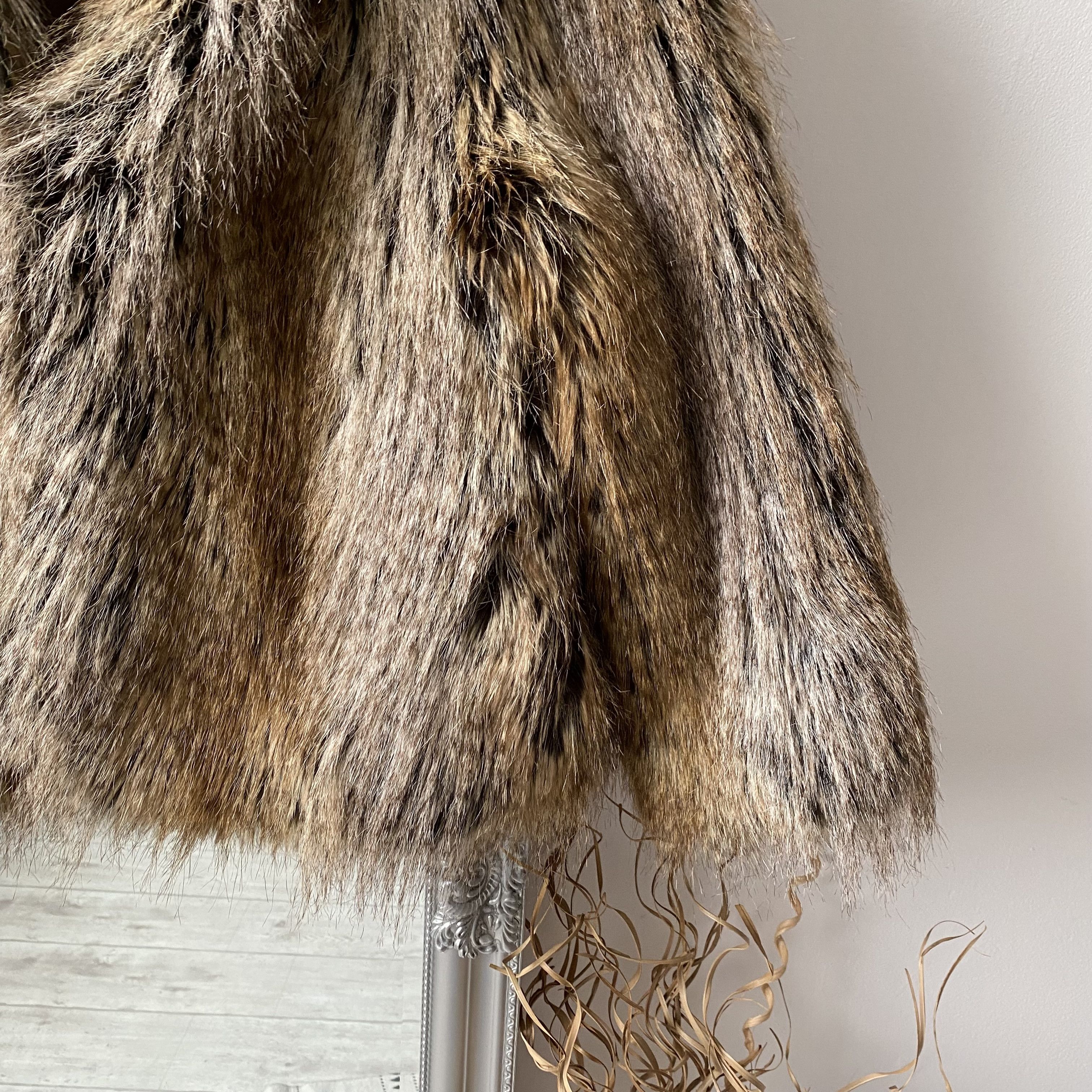 Hysteric Glamour Vintage 00s Fluffy Faux fur jacket cropped coat Beauty Beast Size L / US 10 / IT 46 - 3 Thumbnail