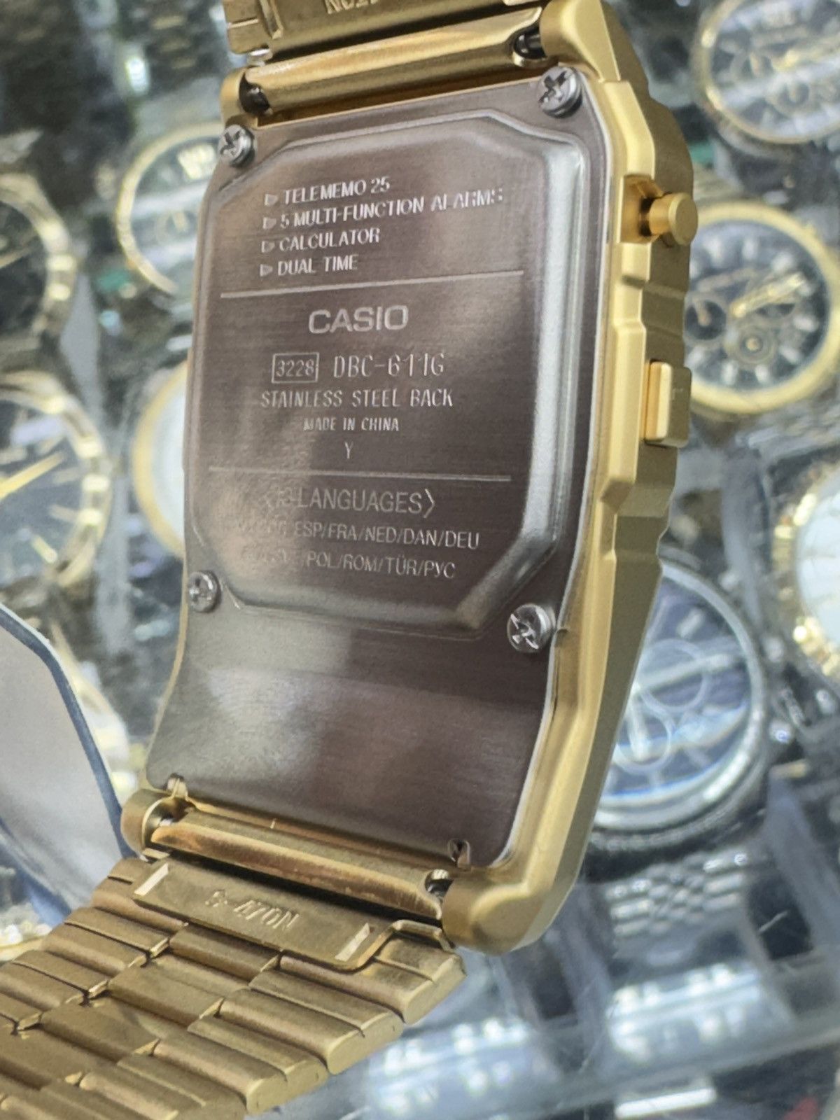 Casio CASIO Calculator watch for UNISEX Size in Stainless Steel Size 34 - 7 Thumbnail