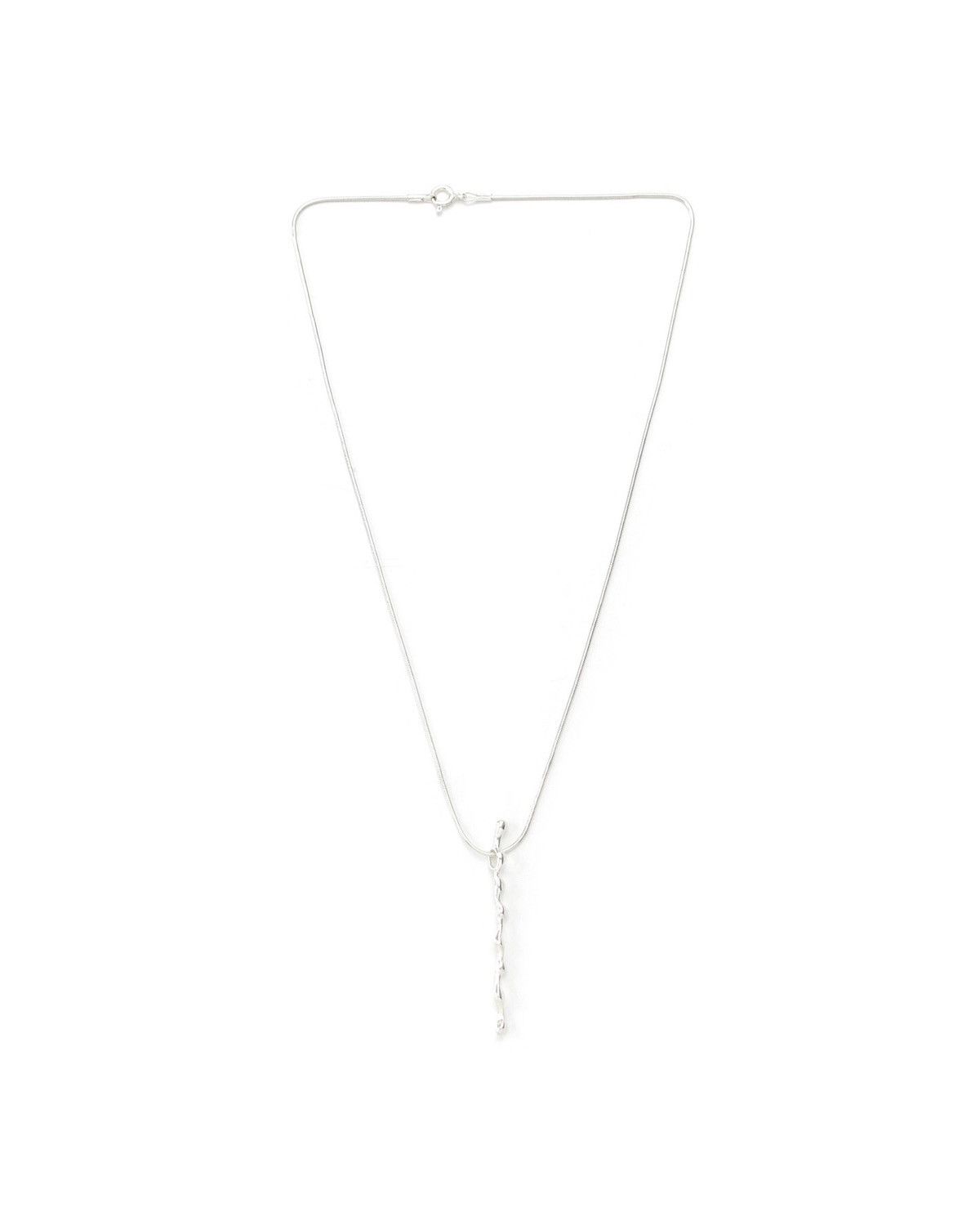 Designer × Japanese Brand 2000S JAPANESE MADE SILVER 925 ORGANIC TWIG PENDANT NECKLACE Size ONE SIZE - 2 Thumbnail