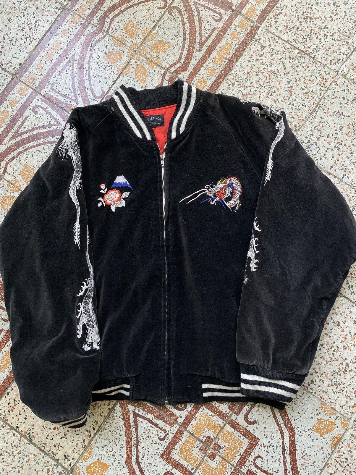 Japanese Brand × Vintage Sukajan velvet tapped Size US L / EU 52-54 / 3 - 2 Thumbnail