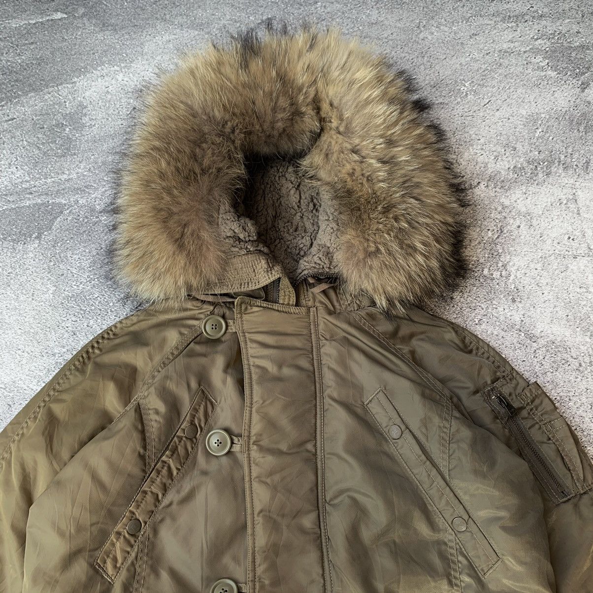 GOA G.O.A Winter Fur Jacket Size US L / EU 52-54 / 3 - 6 Thumbnail