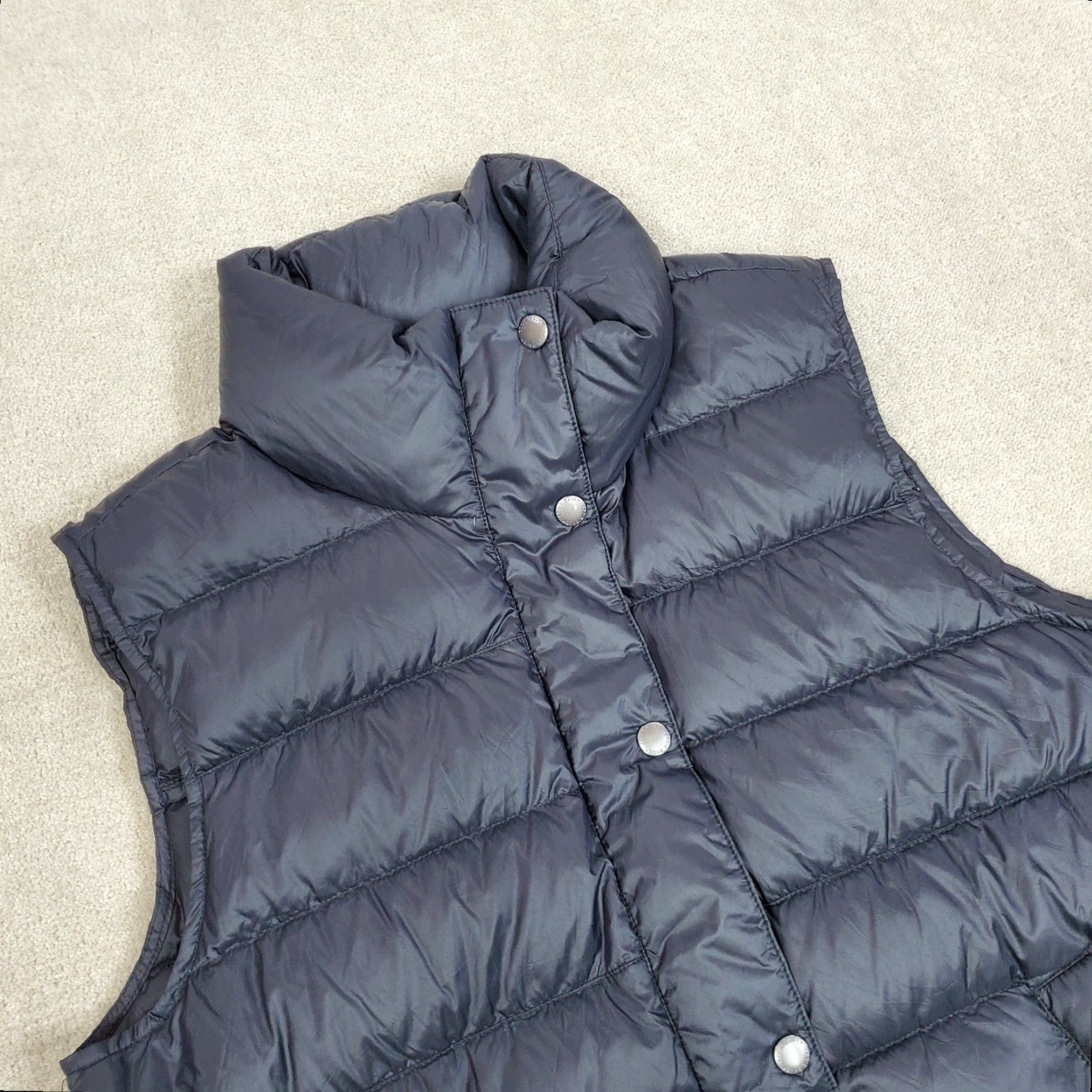 Eddie Bauer Eddie Bauer Vest Womens Medium Black Puffer Down Quilted Coat Windbreaker Jacket Size M / US 6-8 / IT 42-44 - 2 Thumbnail
