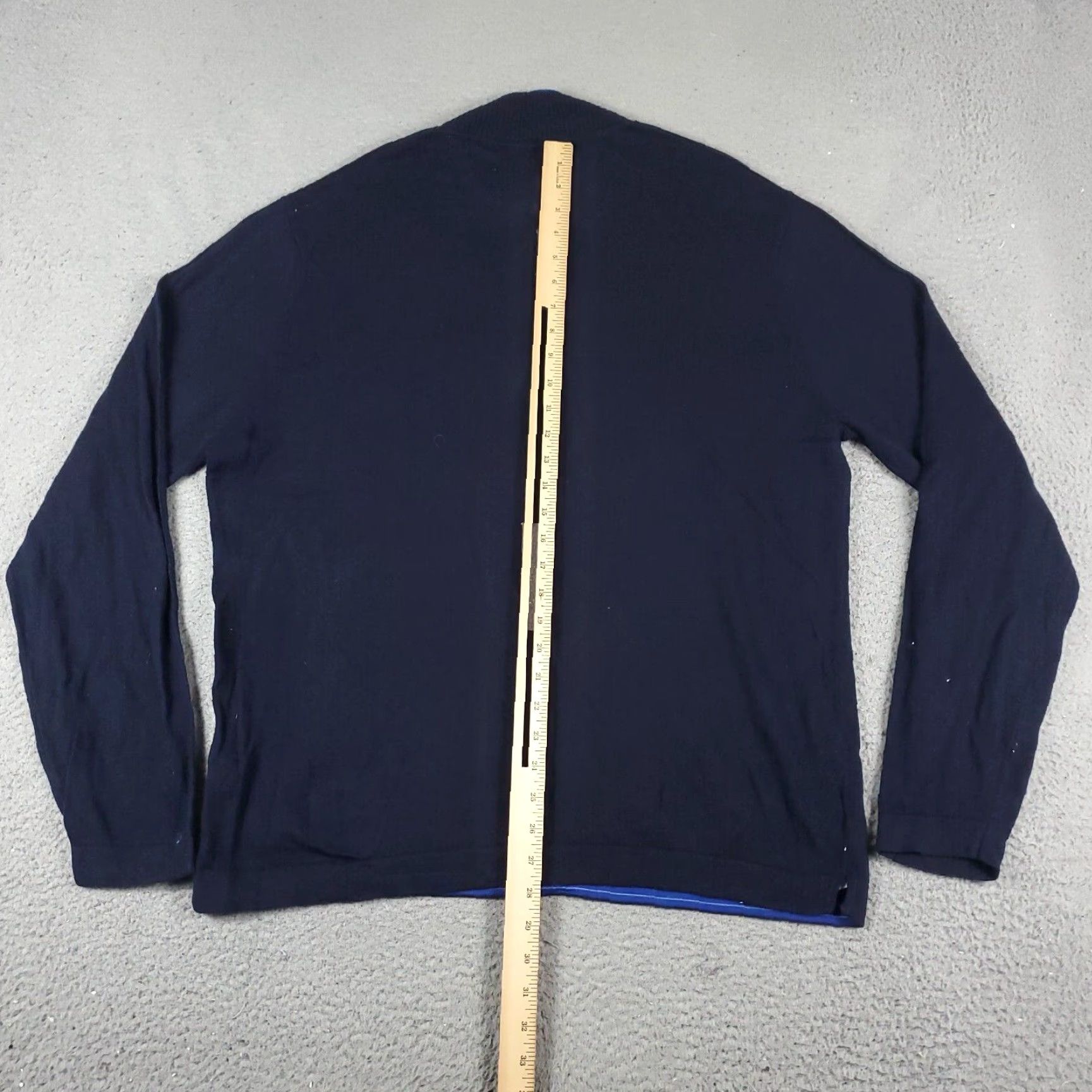 Tommy Bahama Tommy Bahama Mens XL Blue 1/4 Zip Pullover Sweater Size US XL / EU 56 / 4 - 5 Thumbnail
