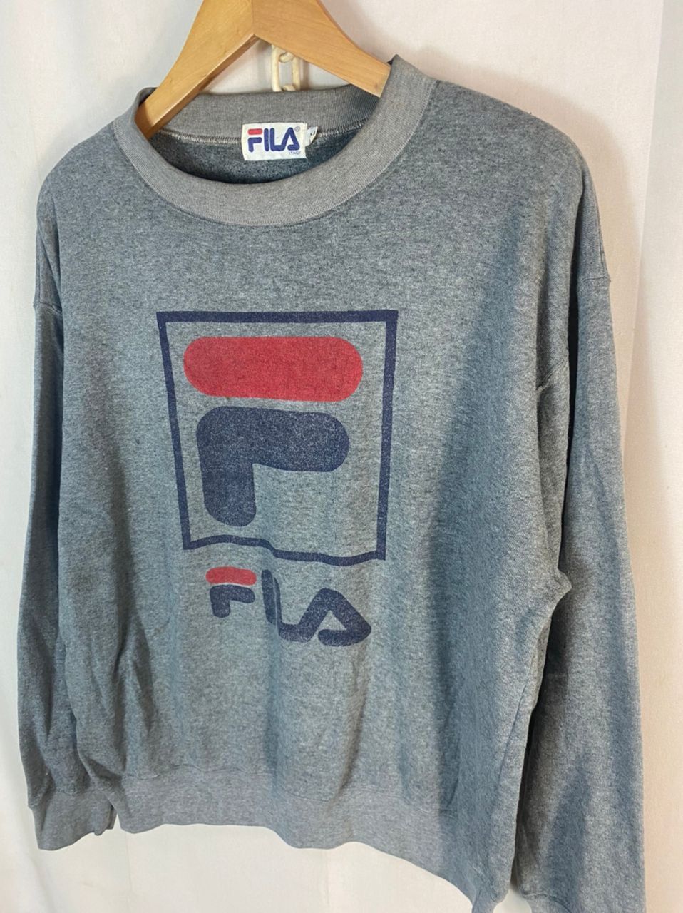 Fila Unisex🔥 fila big logo printed sweatshirt Size M / US 6-8 / IT 42-44 - 2 Thumbnail