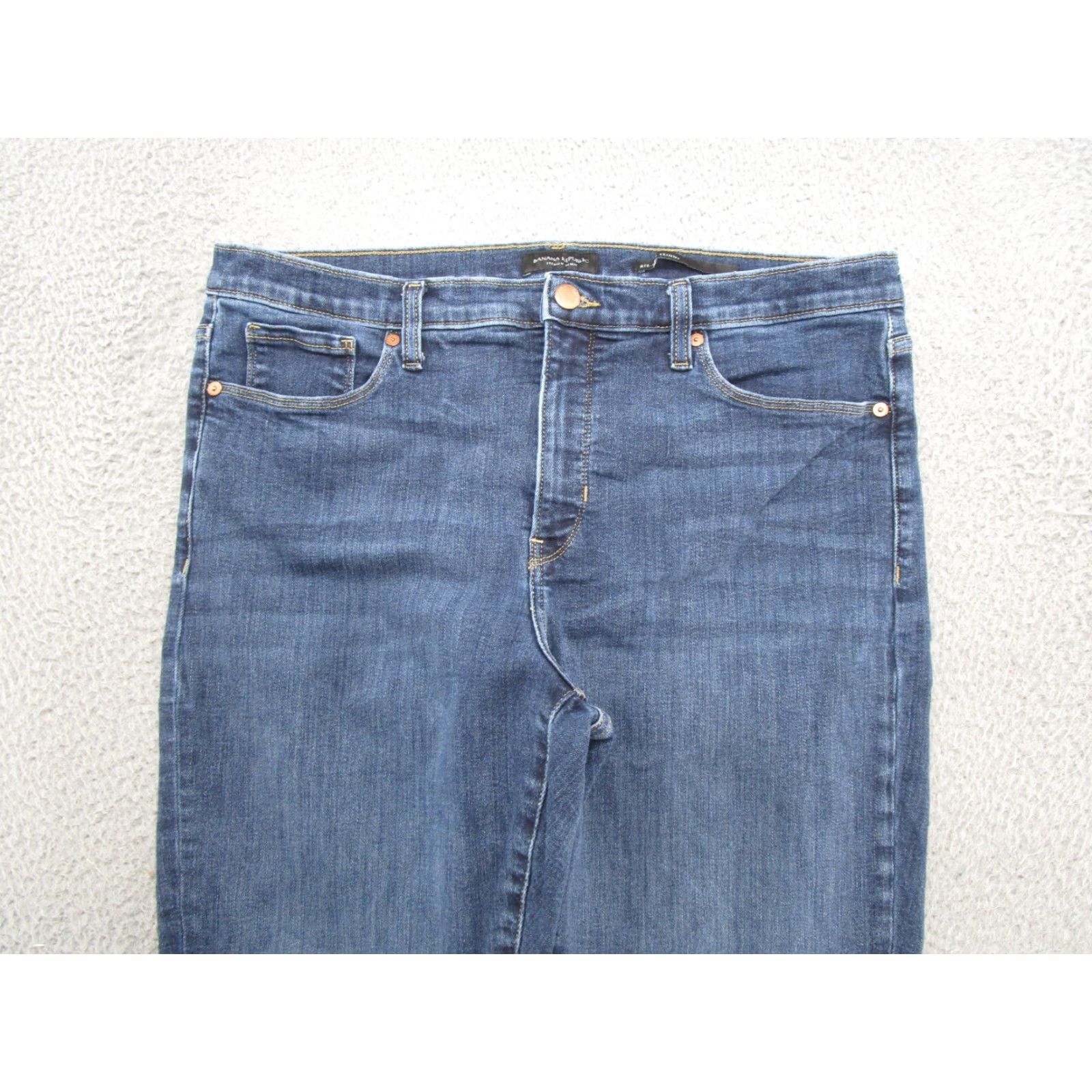 Banana Republic Banana Republic Jeans Skinny Dark Wash Denim Jeans Stretch Size 32 Women Size 24" / US 00 / IT 34 - 3 Thumbnail