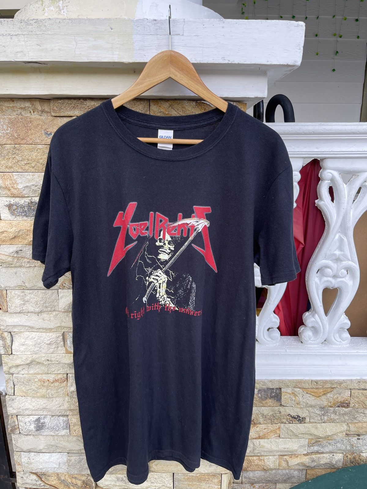 Band Tees Rare🔥 JOEL REHTZ Skull Horror T Shirt Size US L / EU 52-54 / 3 - 1 Thumbnail