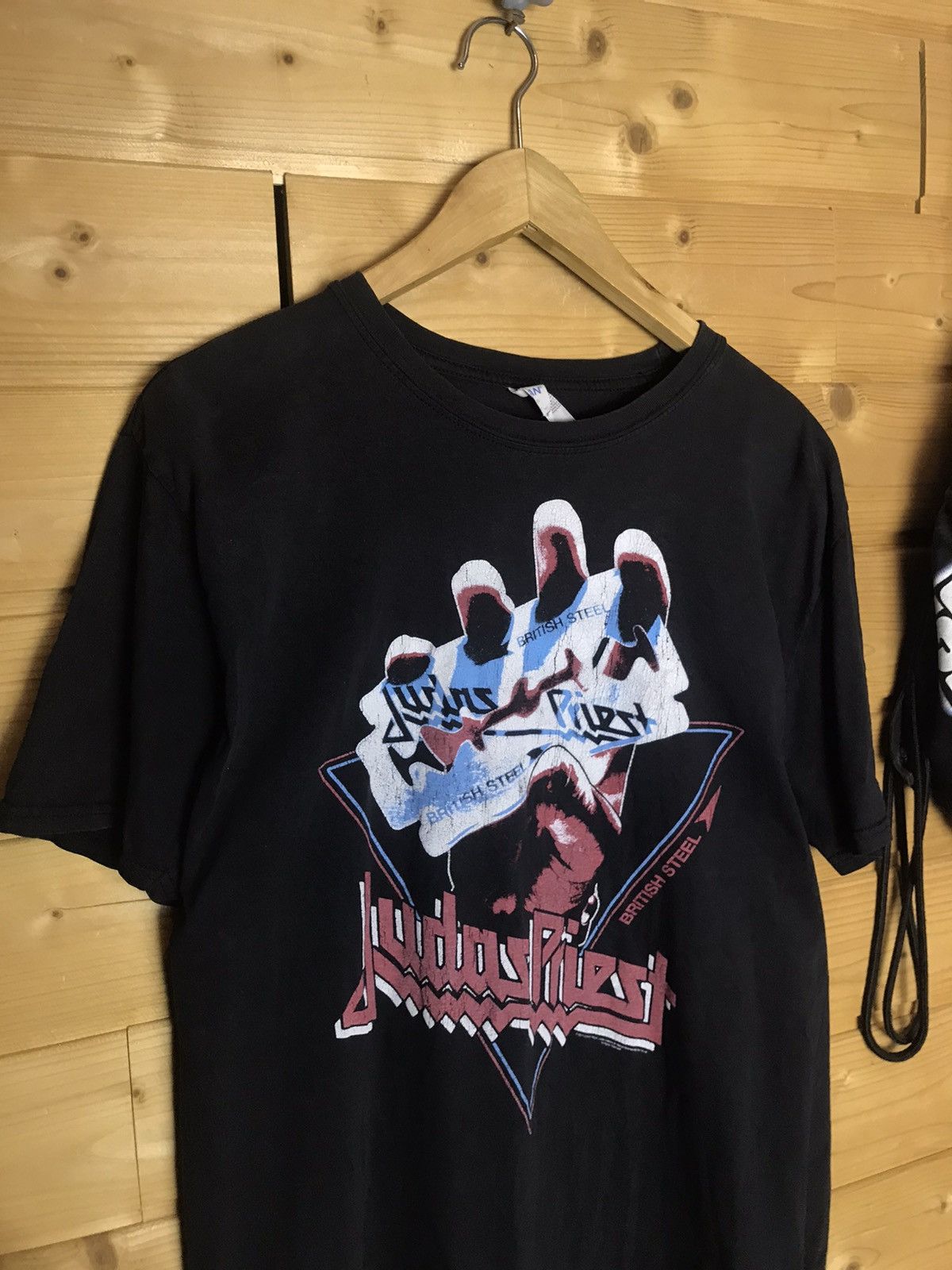 Band Tees Judas Priest British Steel faded t-shirt Size US XL / EU 56 / 4 - 3 Thumbnail