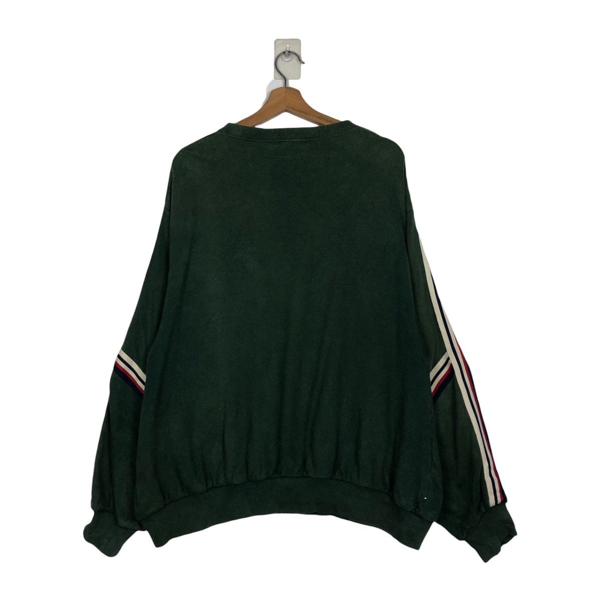 Japanese Brand × Vintage 📌Vintage Striped Sweatshirt Double Name Issey Miyake Size US M / EU 48-50 / 2 - 9 Thumbnail