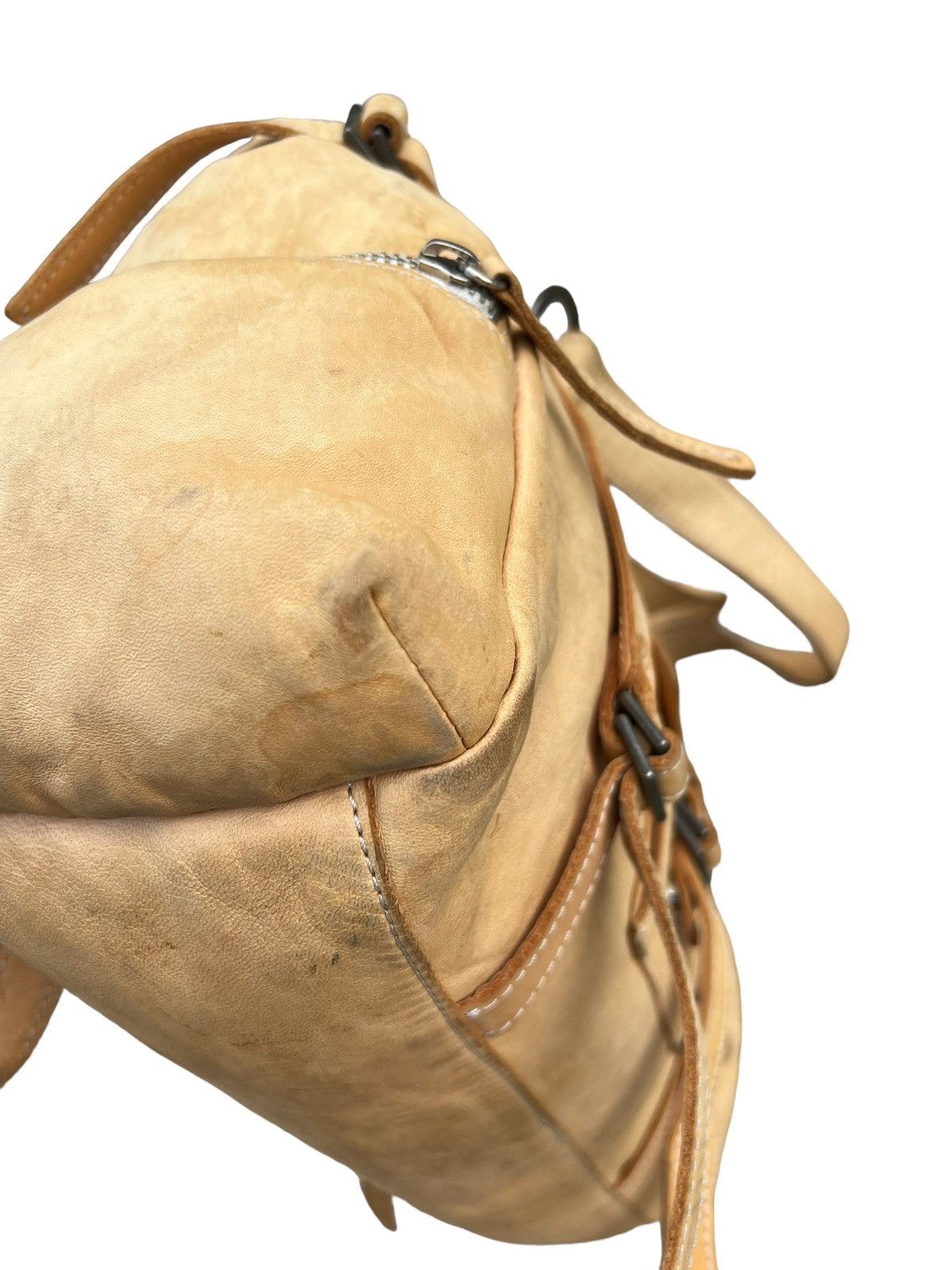 Leather Lily Japan High Quality Leather Patina Bag Size ONE SIZE - 8 Thumbnail