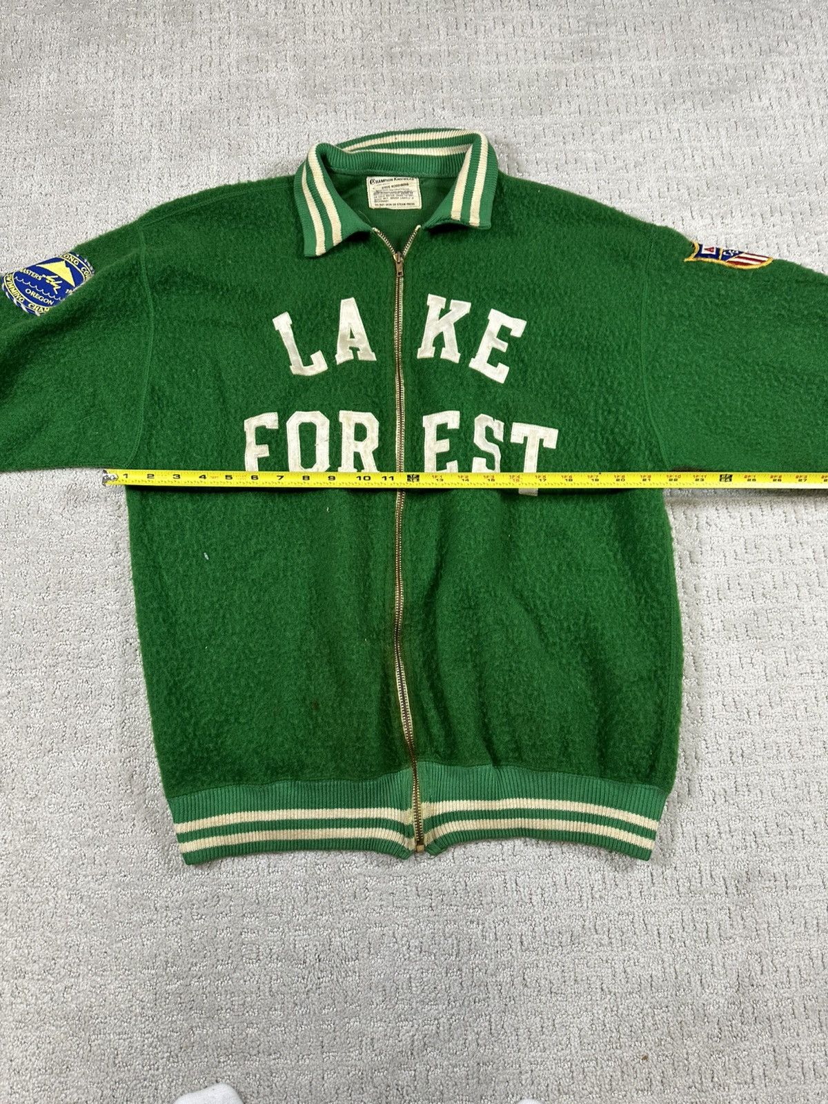 Champion 60s CHAMPION NYLON PILE SWEAT PARKA Size US L / EU 52-54 / 3 - 7 Thumbnail