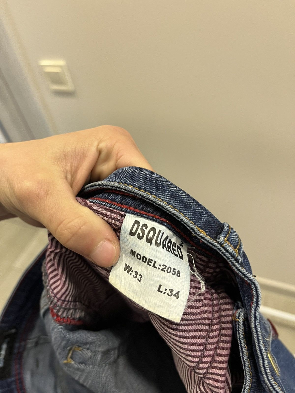 Dsquared2 Luxury Drip Dsquared2 Jeans pants distressed hype y2k opium Size US 33 - 8 Thumbnail