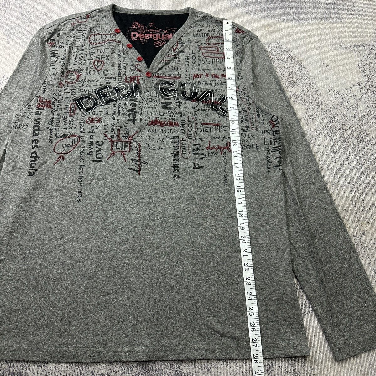 Desigual Desigual longsleeve Tshirt Size US L / EU 52-54 / 3 - 5 Thumbnail