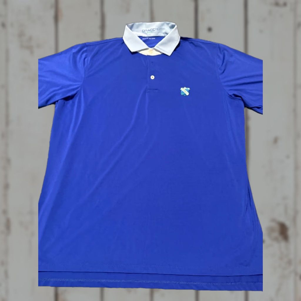 Vintage VINTAGE B Draddy Sports Polo Golf Henley Shirt Men’s Large Emblem Stitch Blue USA Polo Mens Large Blue USA Stitch Emblem Golf Shirt Size US M / EU 48-50 / 2 - 1 Thumbnail