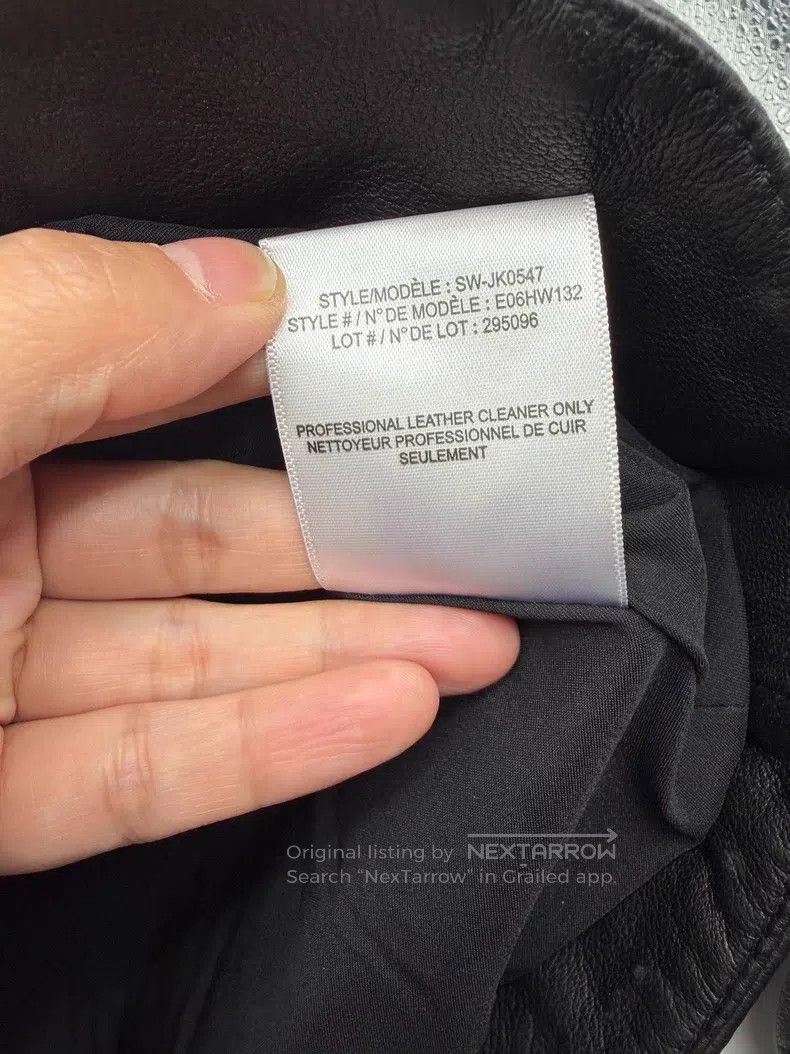 Helmut Lang Helmut Lang Dark deconstructed leather jacket Size L / US 10 / IT 46 - 6 Thumbnail