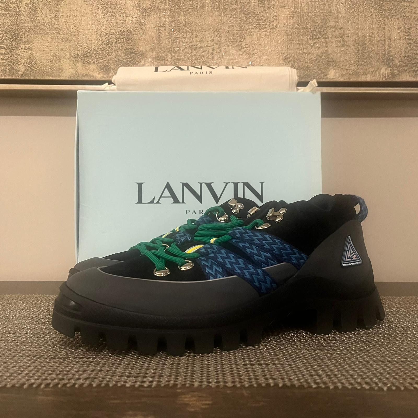 Lanvin Lanvin Hiking Boots in Black / Dark Grey Size US 13 / EU 46 - 4 Thumbnail