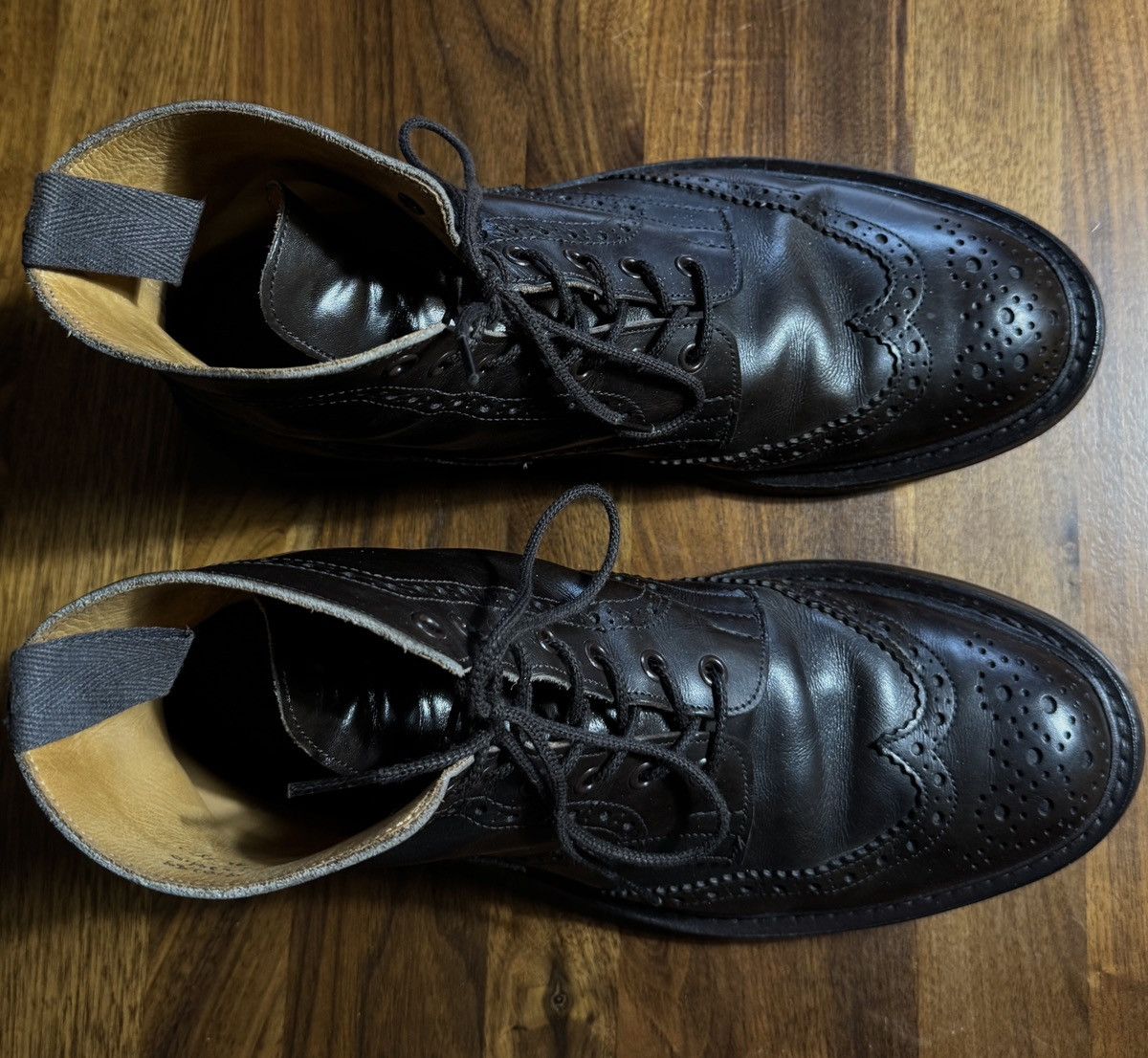 Tricker's Trickers Stow Country Boots, Espresso Burnished Size US 9.5 / EU 42-43 - 2 Thumbnail